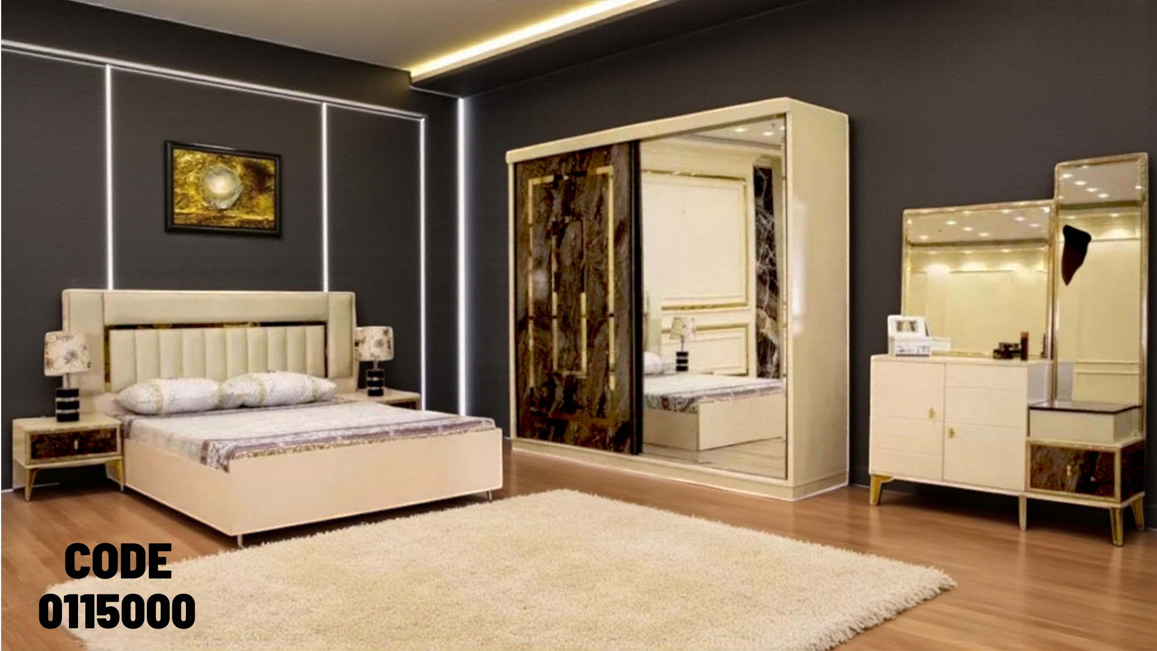 غرفة نوم ماستر 150