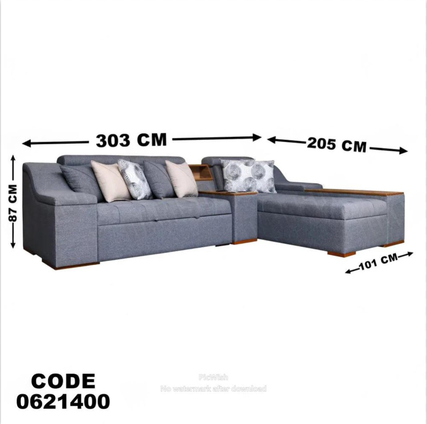 ركنة سرير وسحارة 214