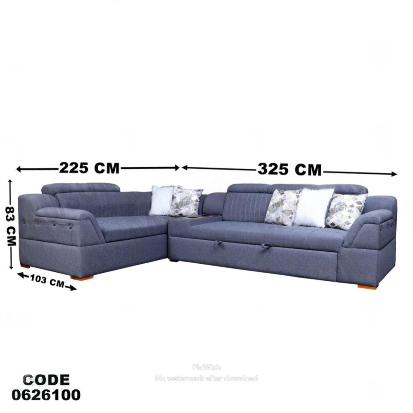 ركنة سرير وسحارة 261