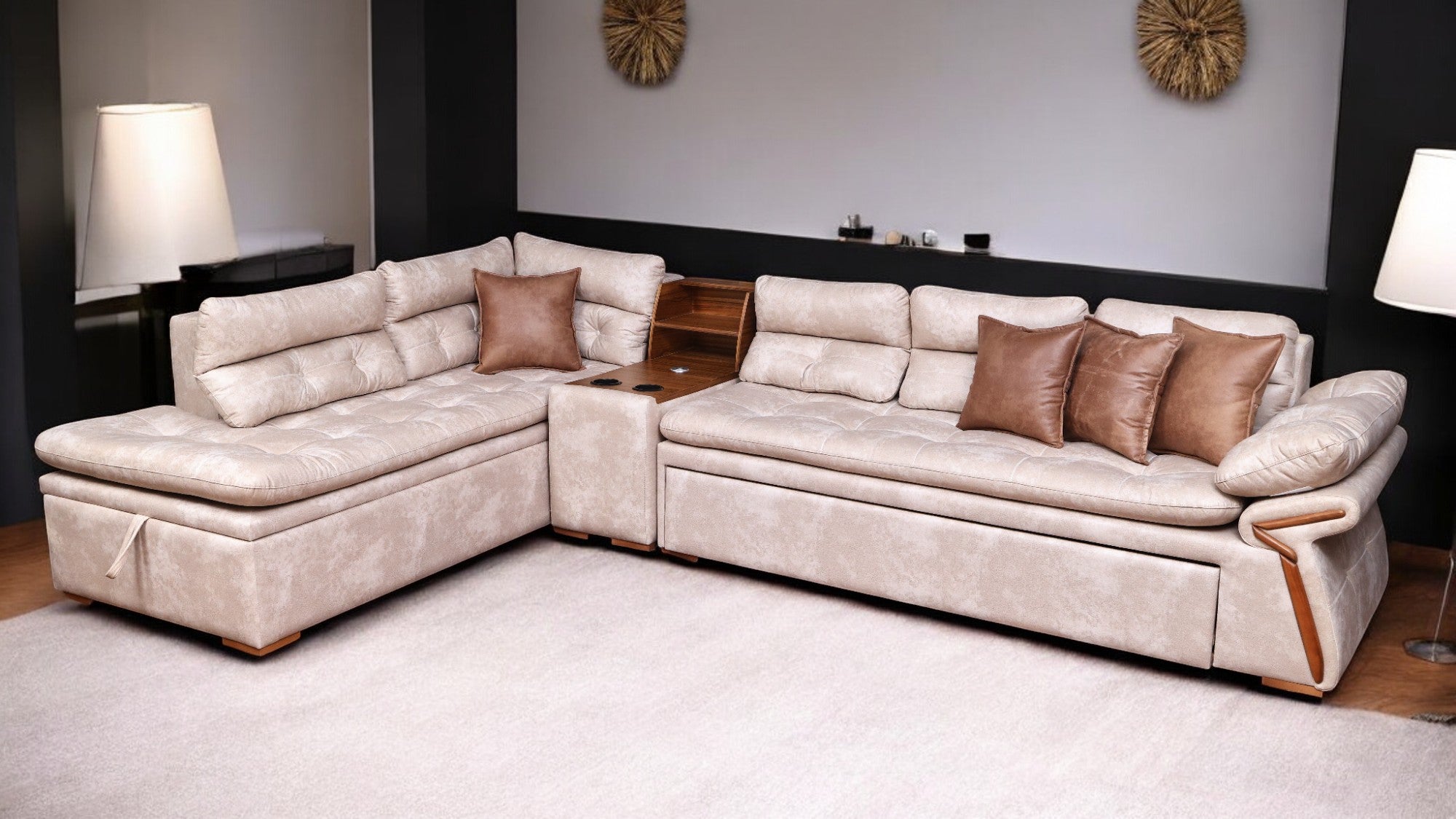 ركنة سرير وسحارة 304