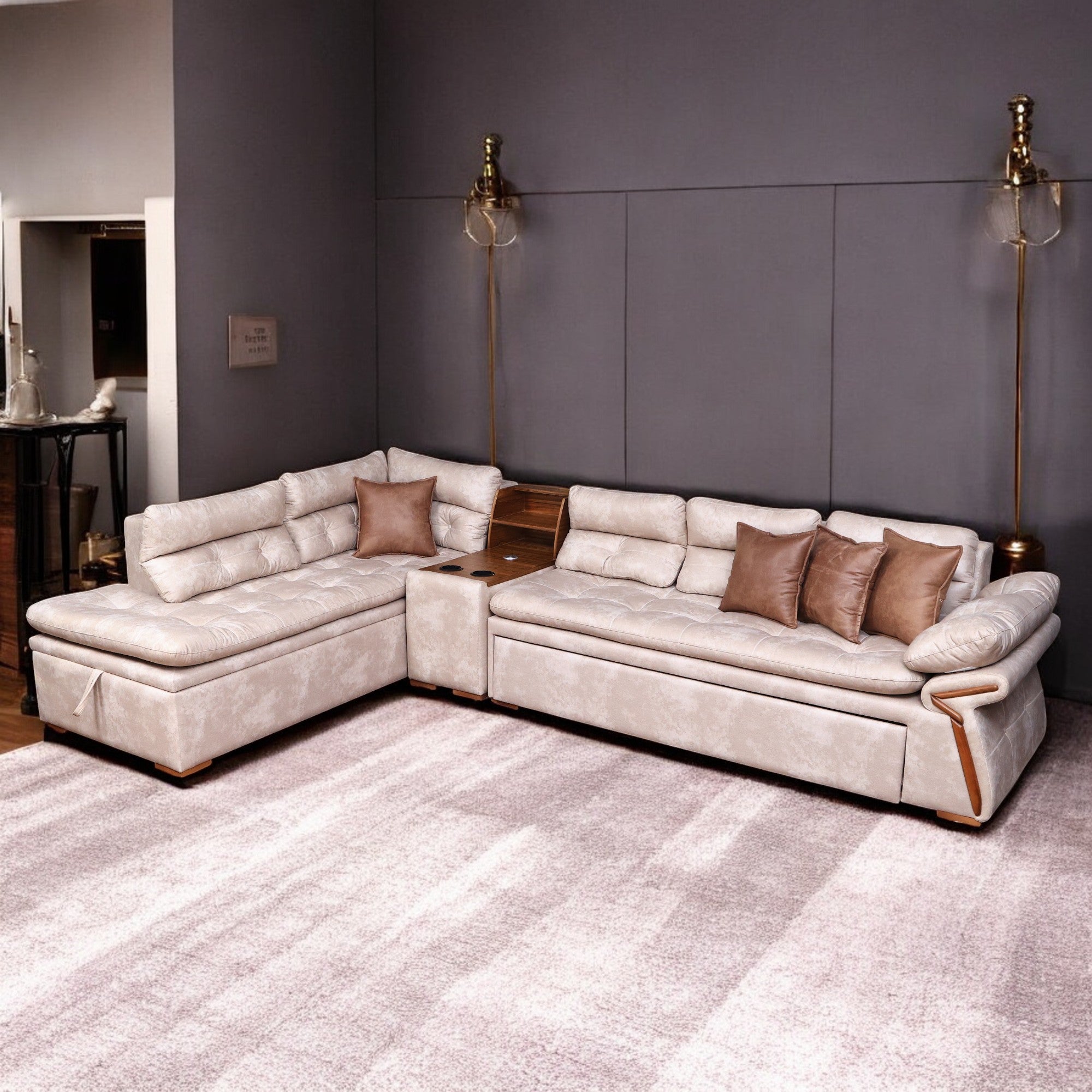 ركنة سرير وسحارة 304