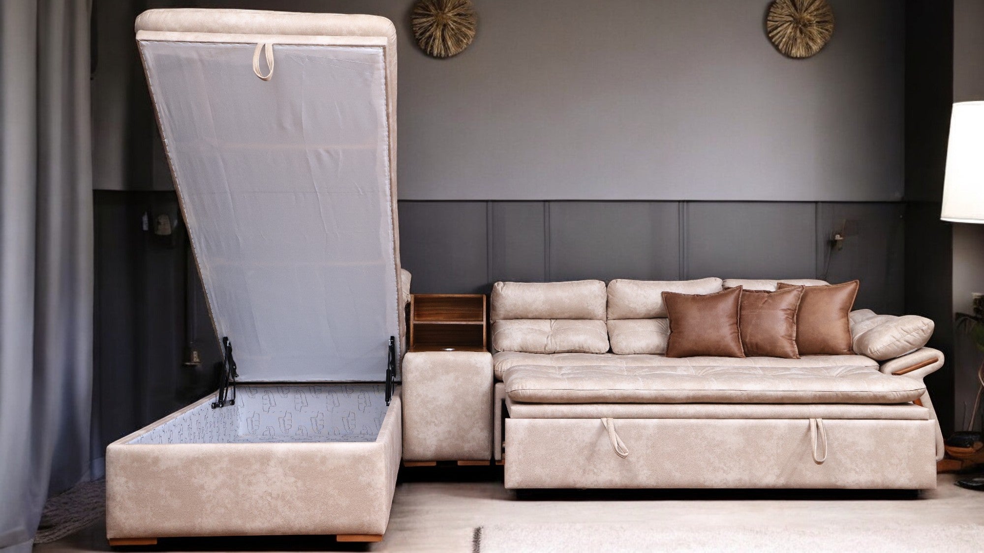 ركنة سرير وسحارة 304