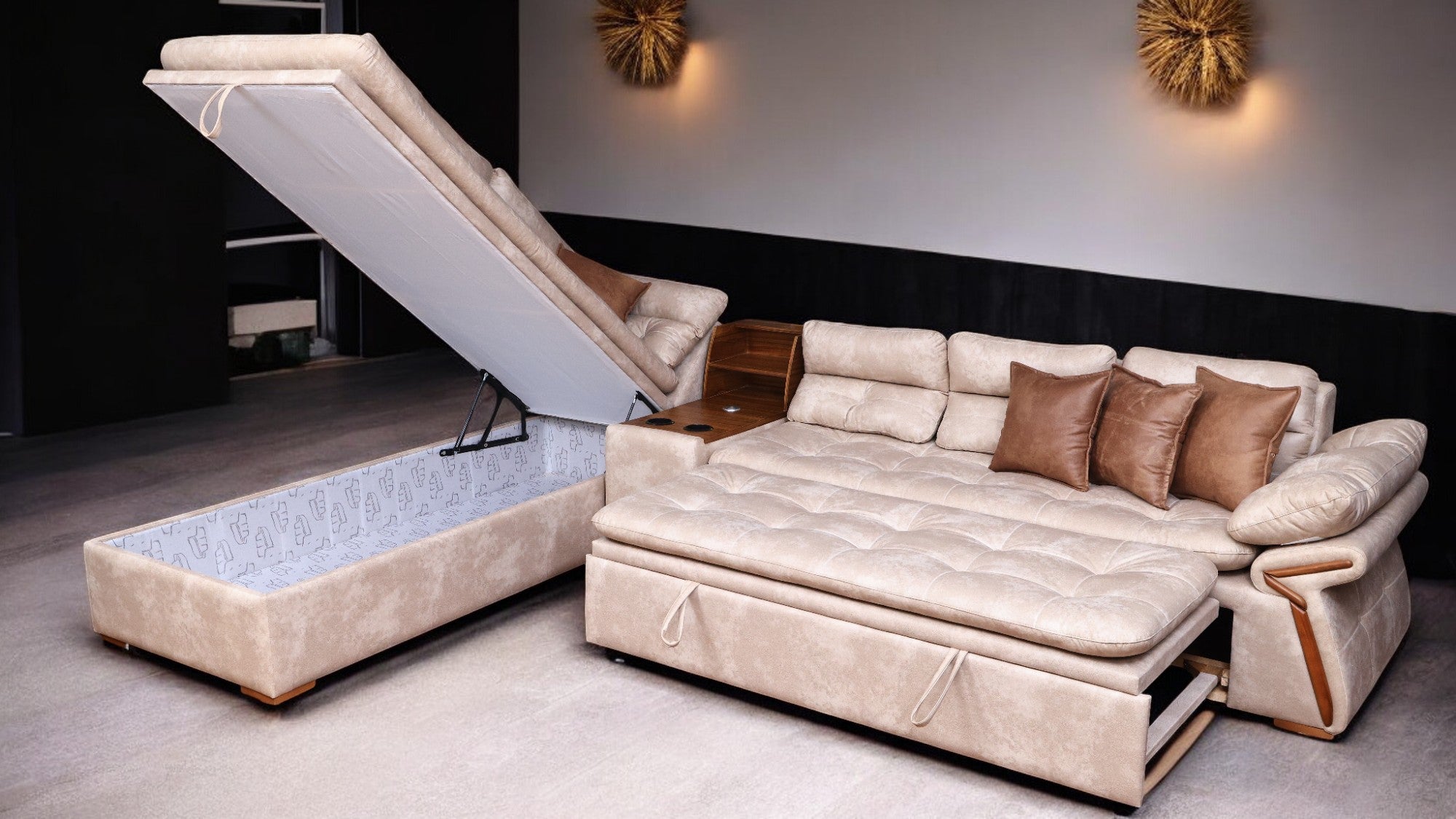 ركنة سرير وسحارة 304