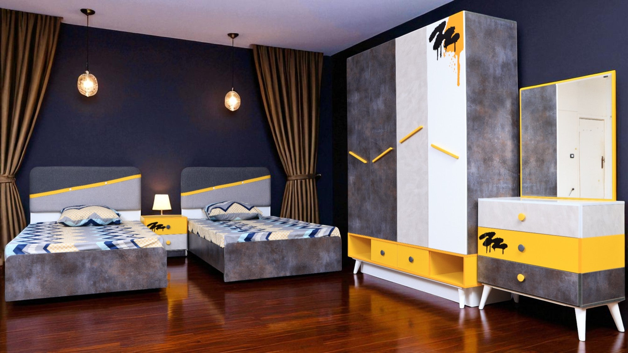 غرفة نوم اطفال 331