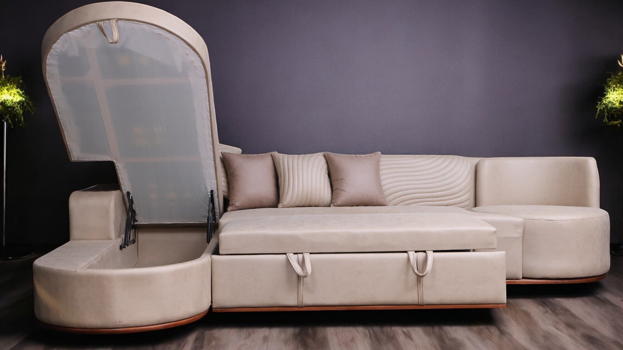 ركنة سرير وسحارة 260