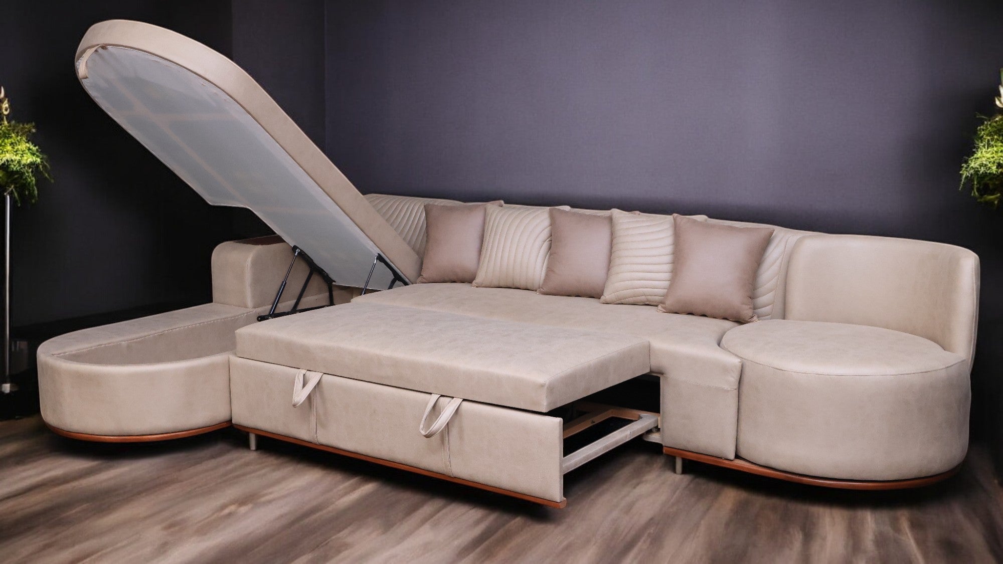 ركنة سرير وسحارة 260