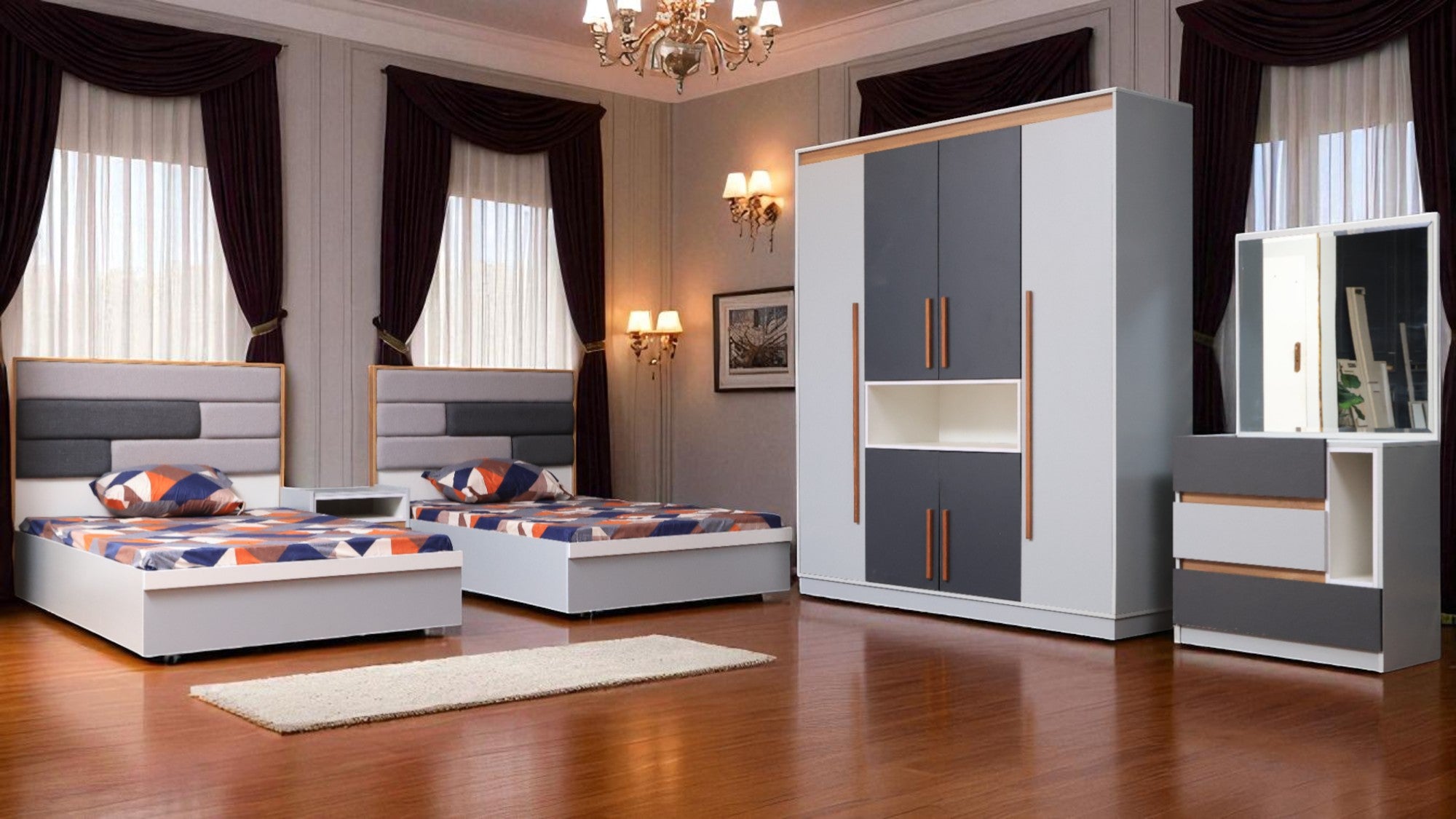 غرفة نوم اطفال 225