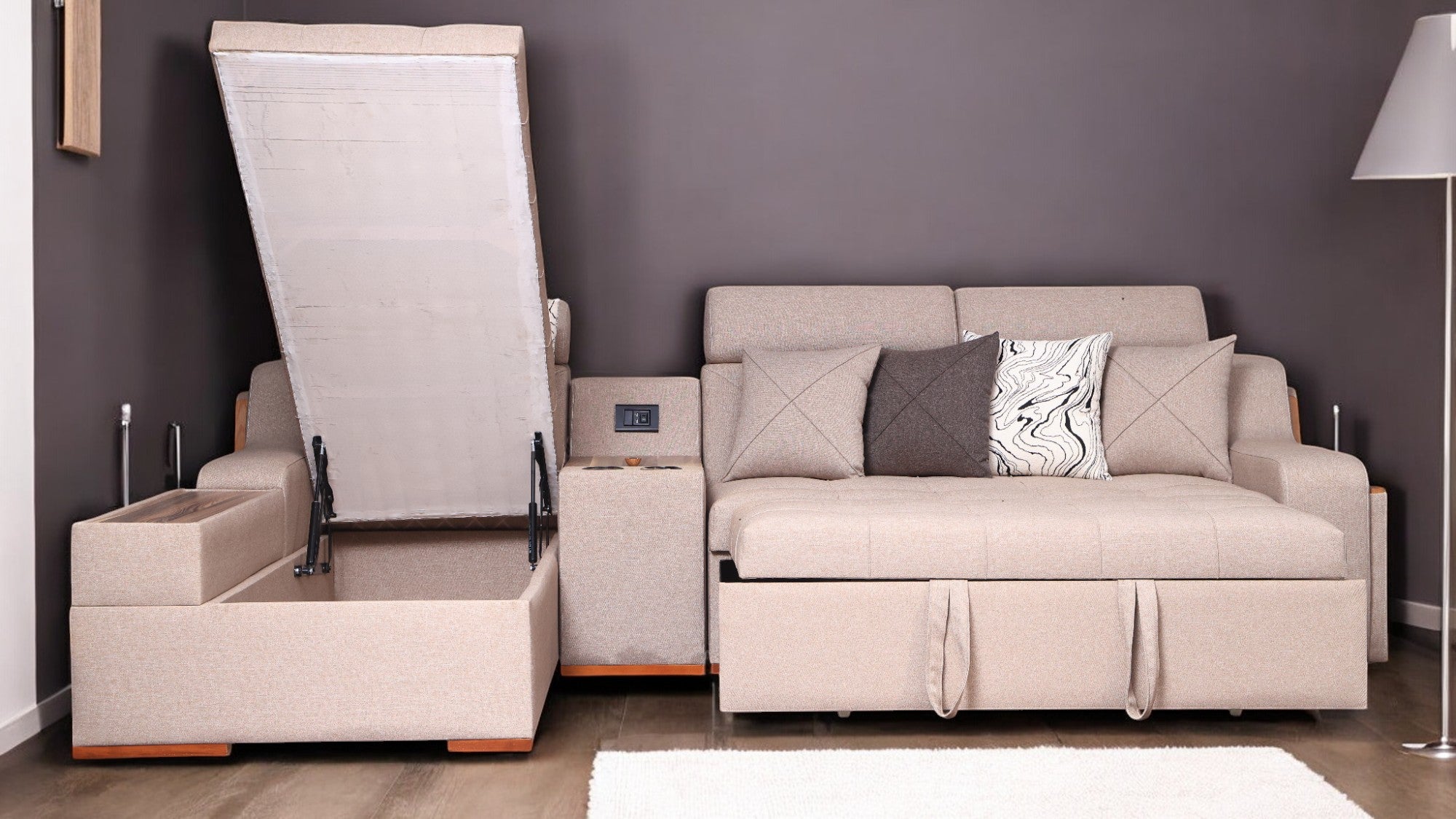 ركنة سرير وسحارة 262