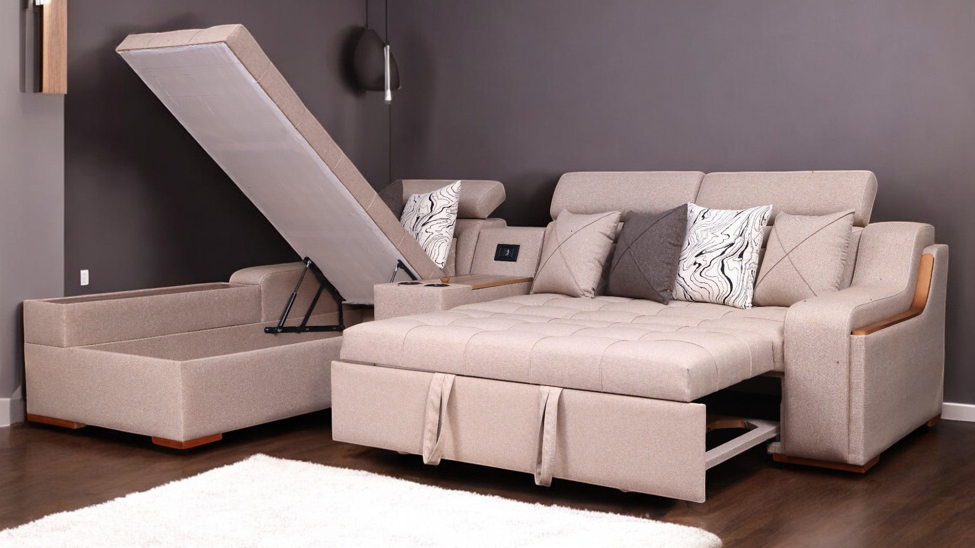 ركنة سرير وسحارة 262