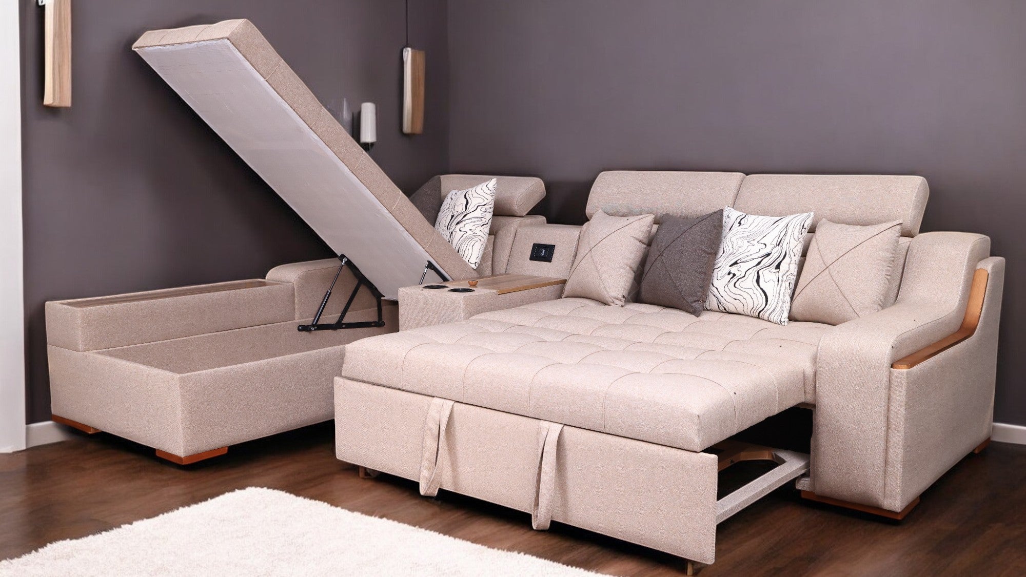 ركنة سرير وسحارة 262