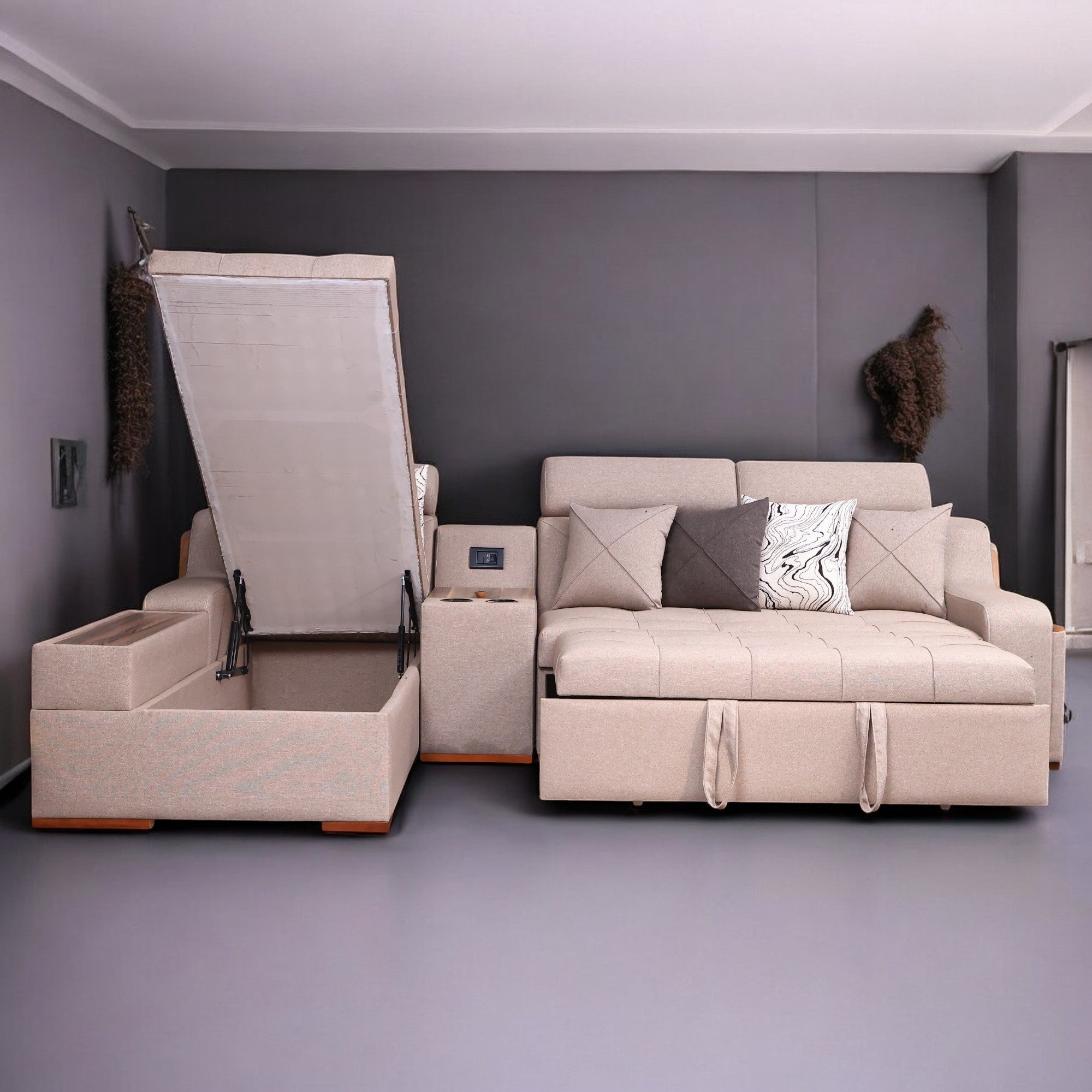 ركنة سرير وسحارة 262