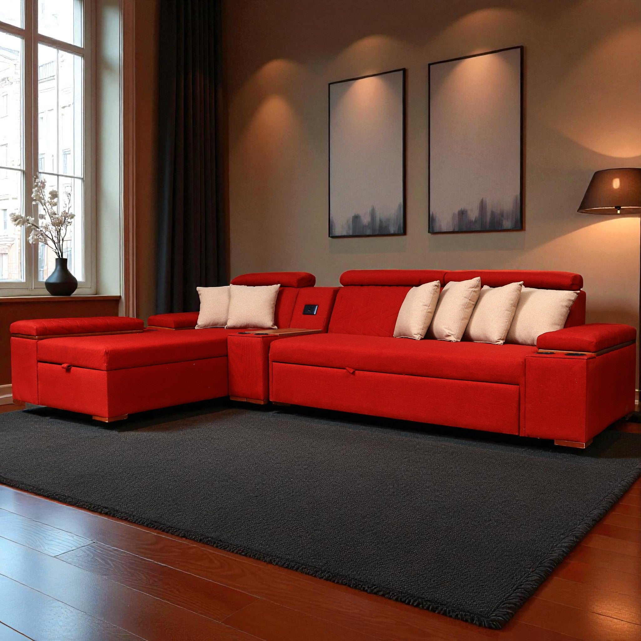 ركنة سرير و سحارة 323