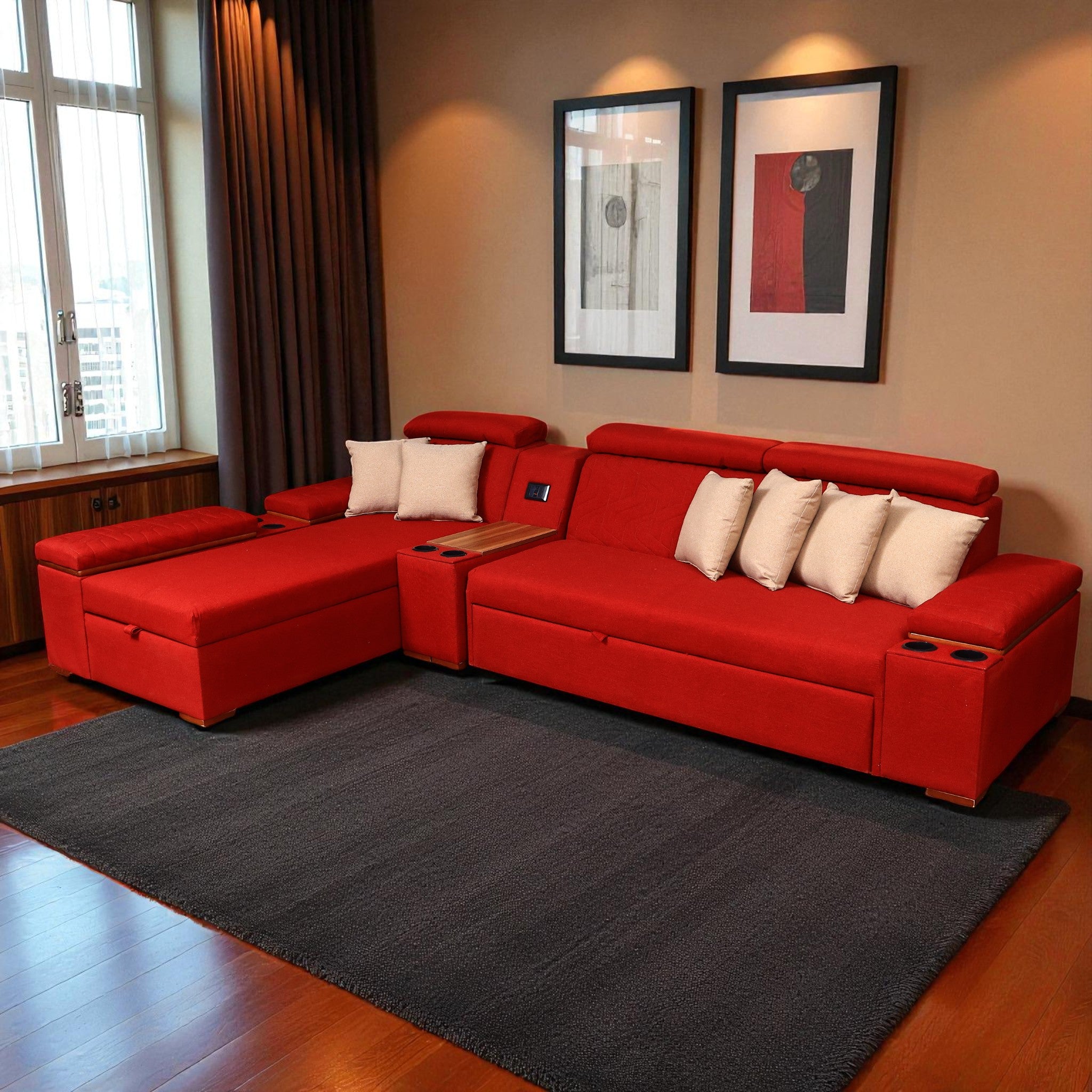 ركنة سرير و سحارة 323