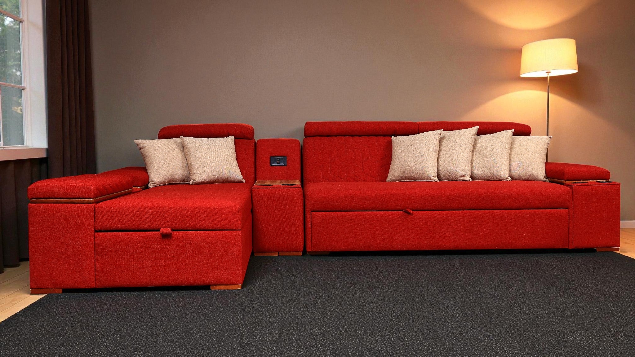 ركنة سرير و سحارة 323