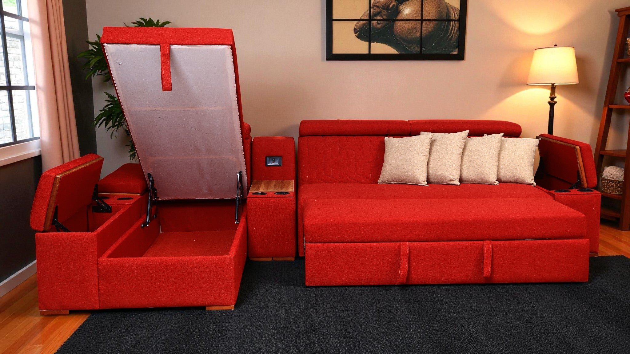 ركنة سرير و سحارة 323