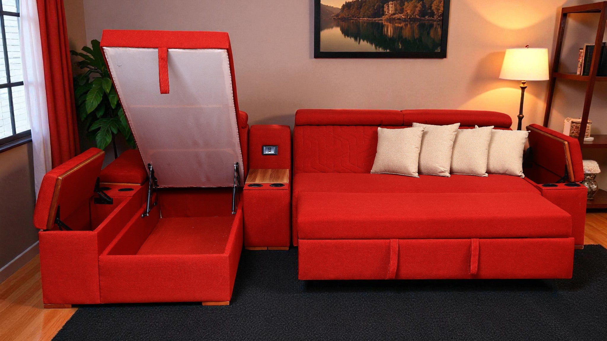 ركنة سرير و سحارة 323