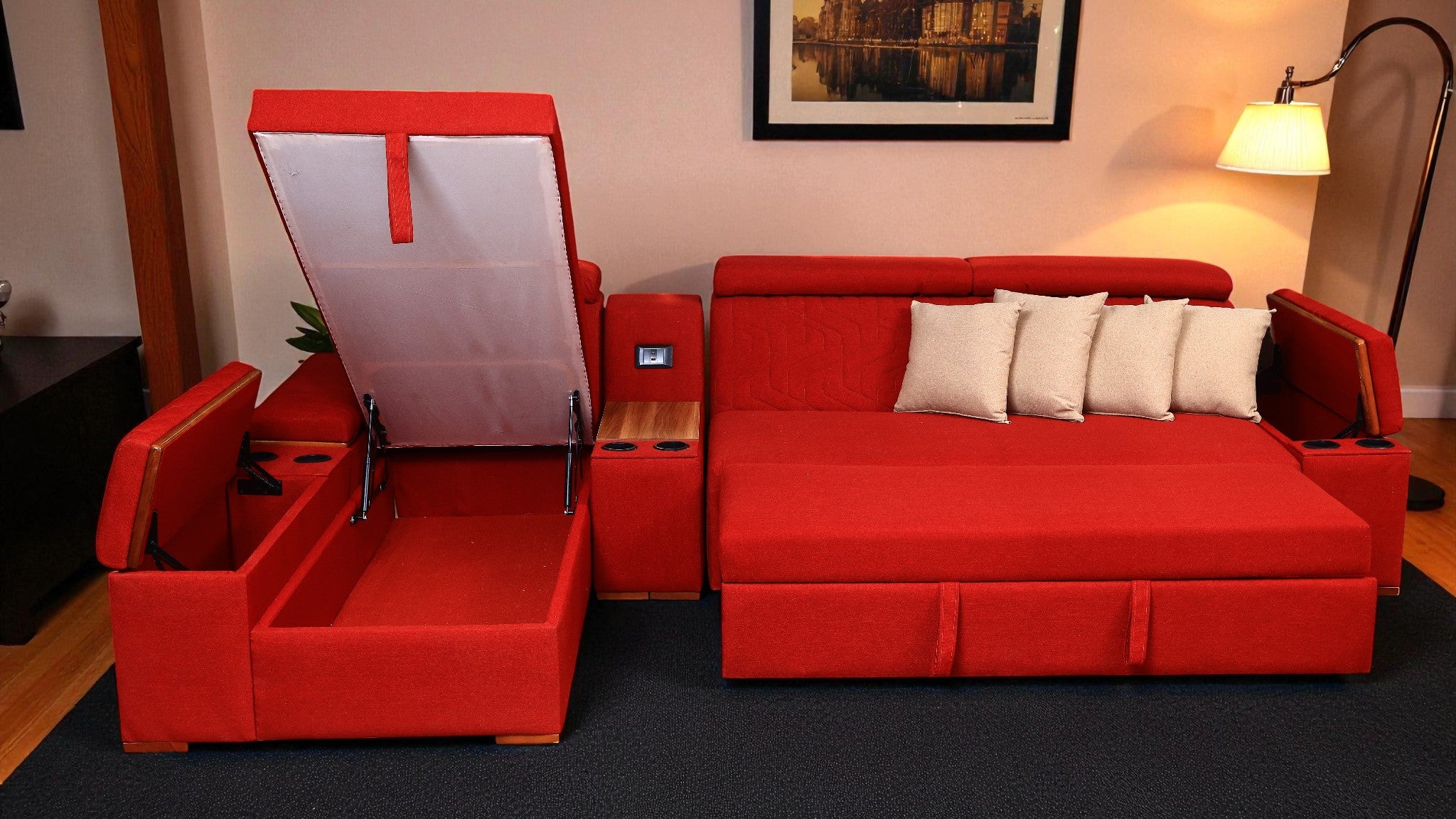 ركنة سرير و سحارة 323