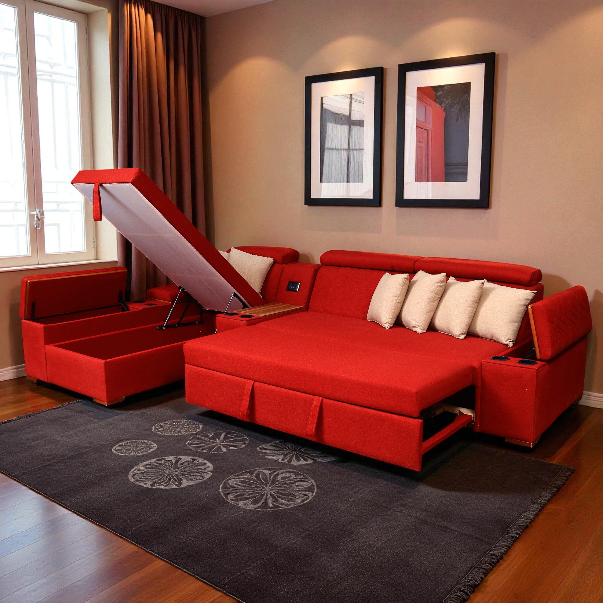 ركنة سرير و سحارة 323