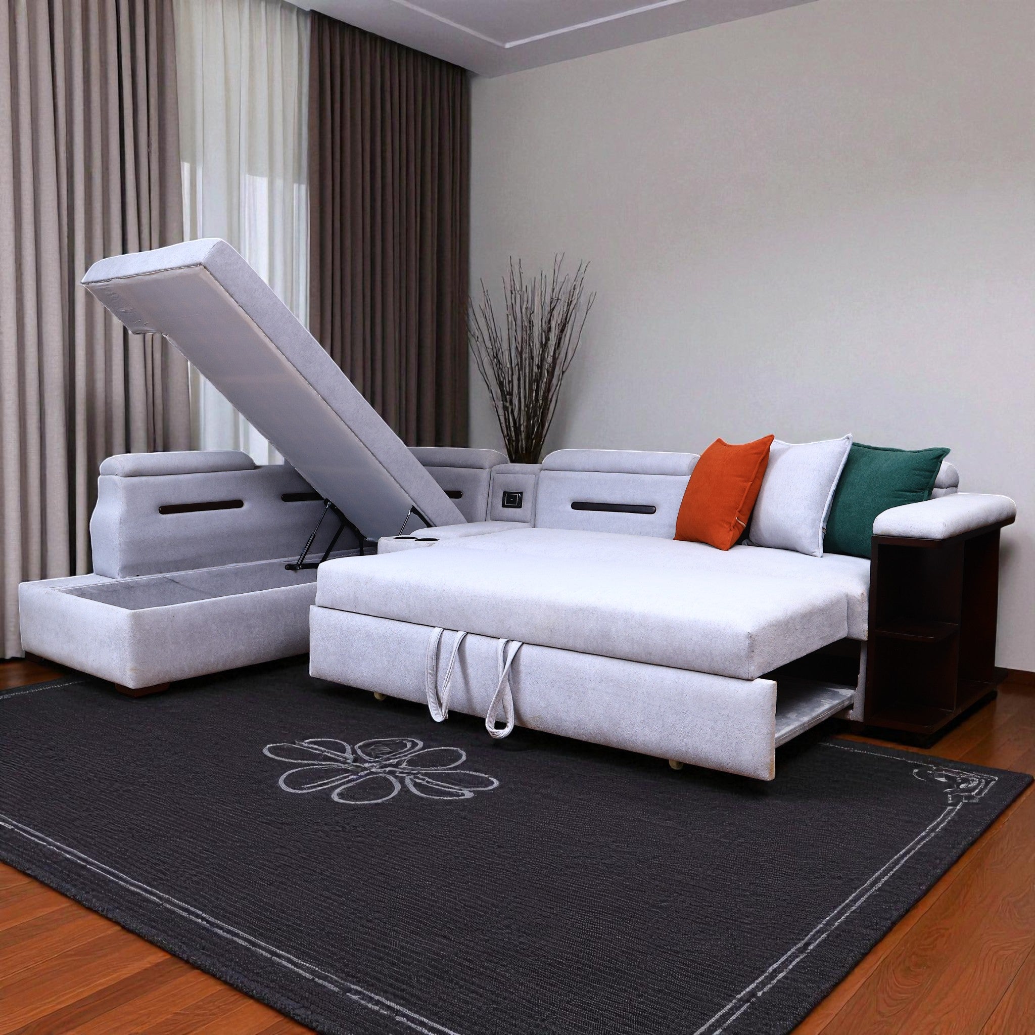 ركنة سرير و سحارة 324