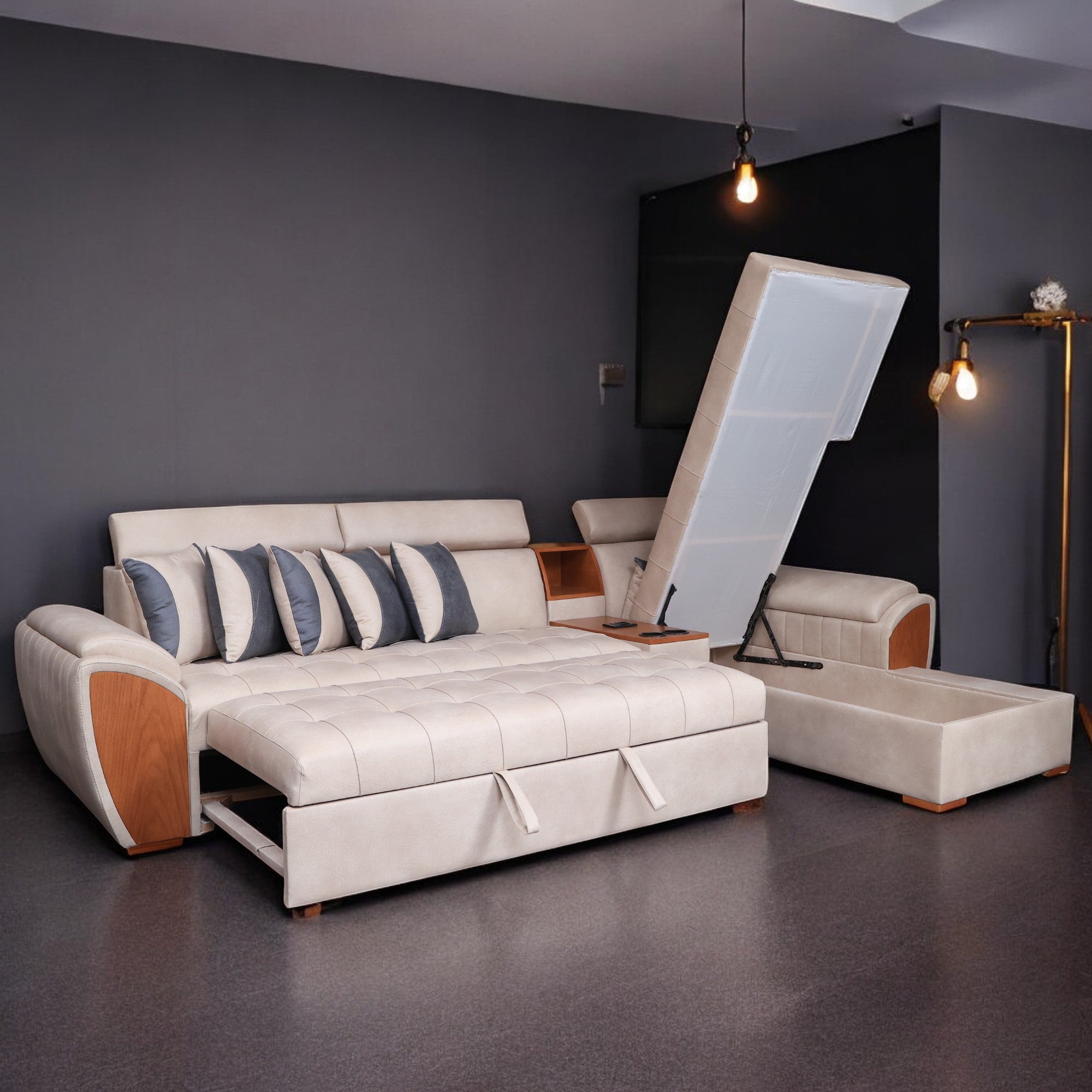 T221 ركنة سرير وسحارة