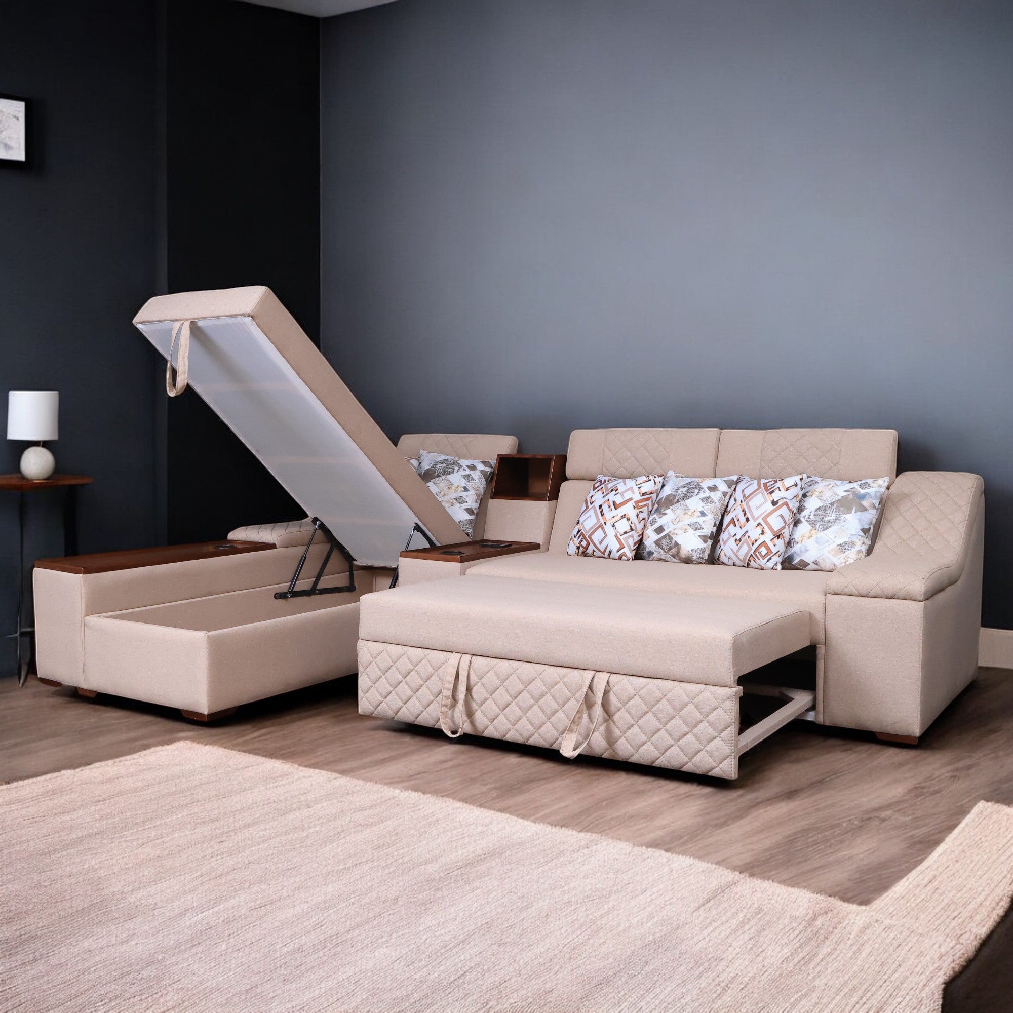 ركنة سرير وسحارة 173