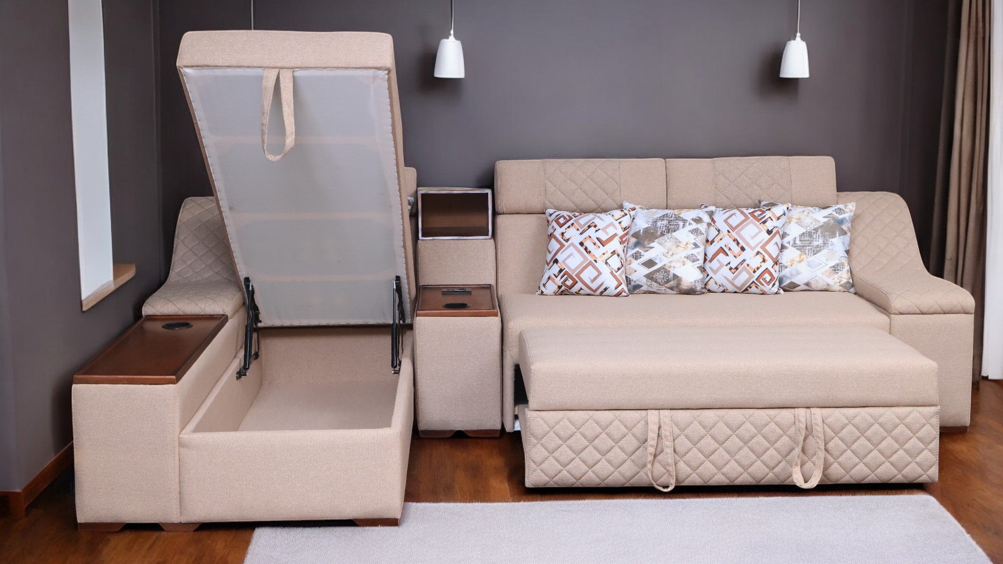 ركنة سرير وسحارة 173