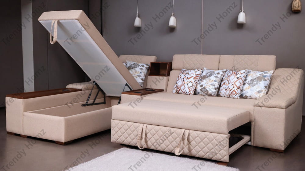 T173 ركنة سرير وسحارة