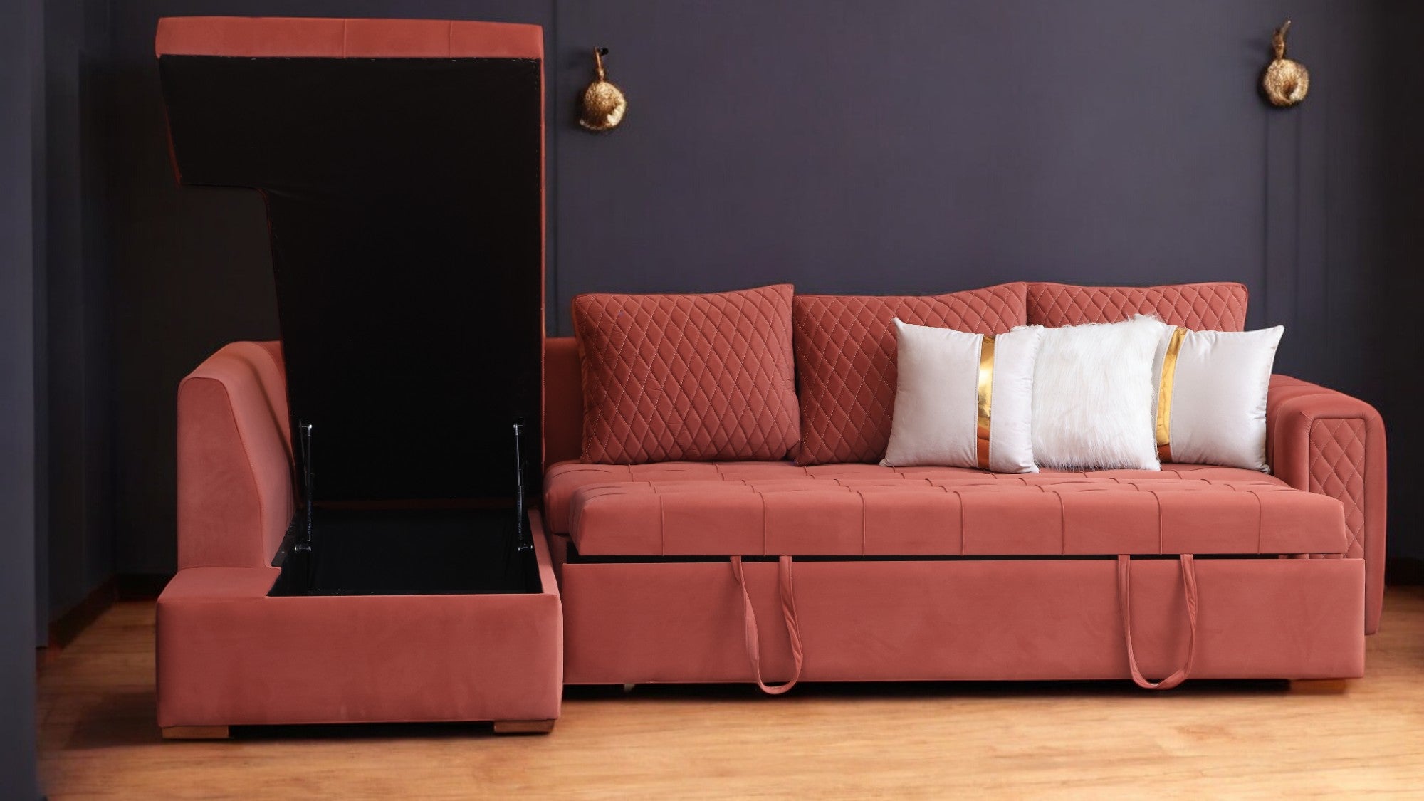 ركنة سرير وسحارة 198