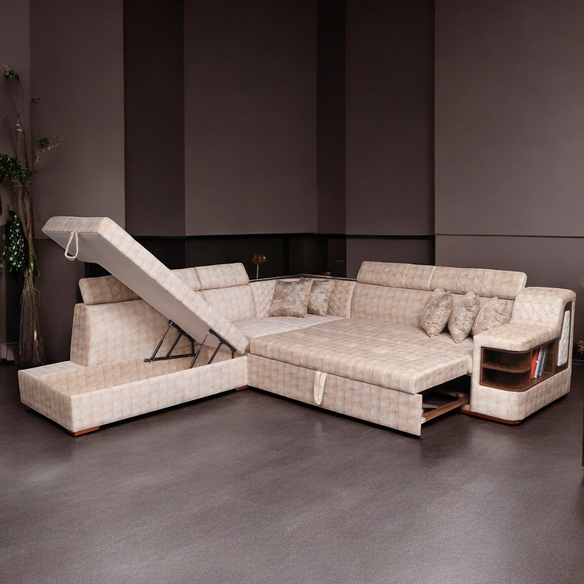 ركنة سرير وسحارة 215