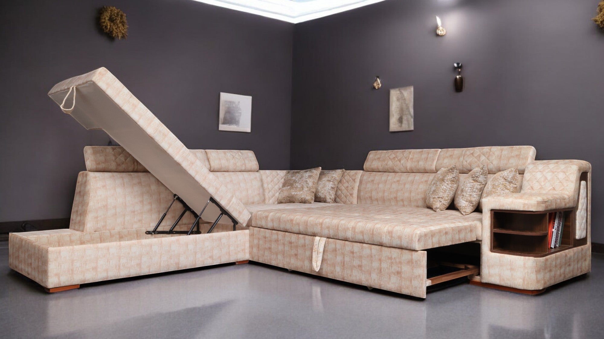 ركنة سرير وسحارة 215