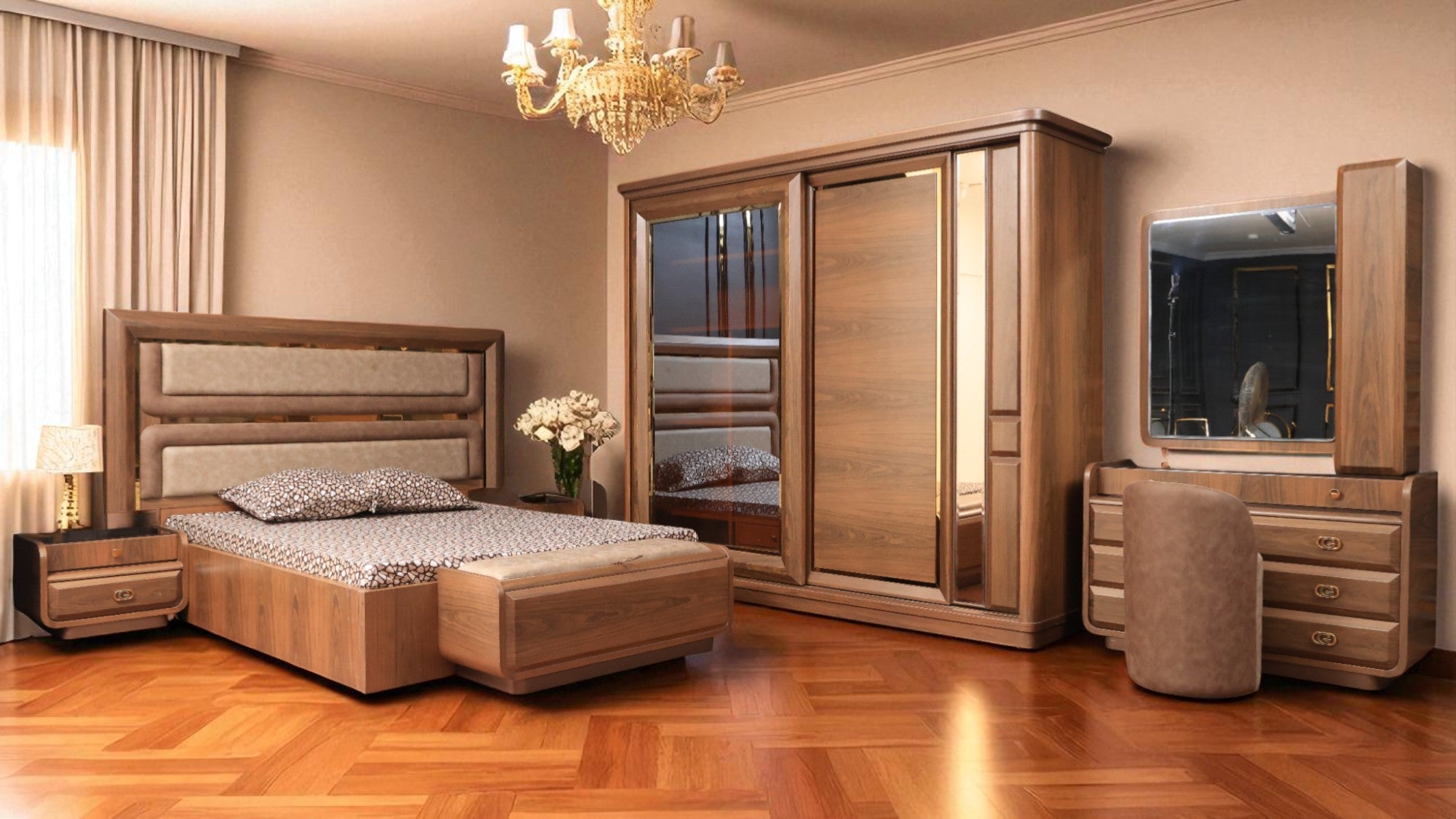 غرفه نوم ماستر 322