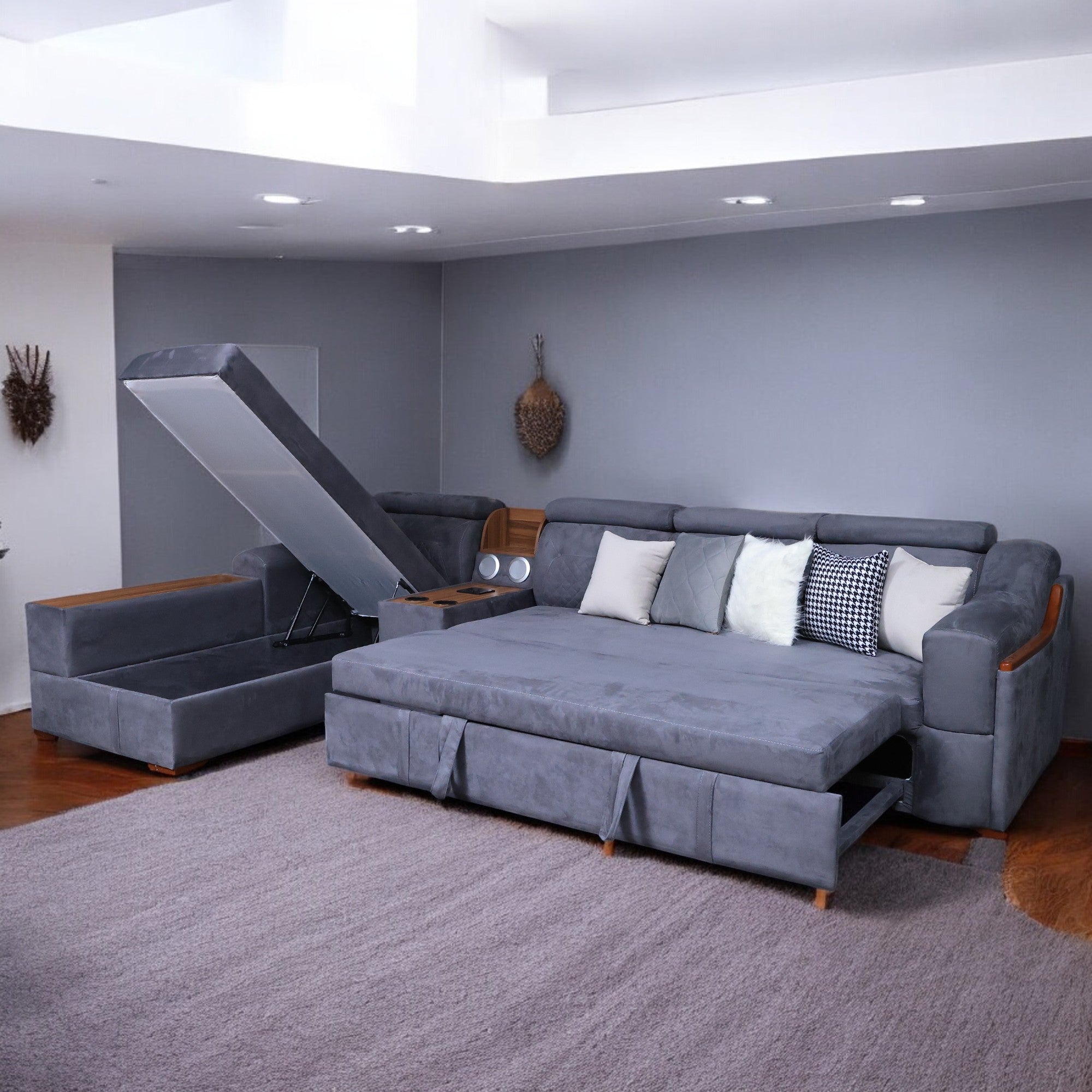 ركنة سرير وسحارة 258