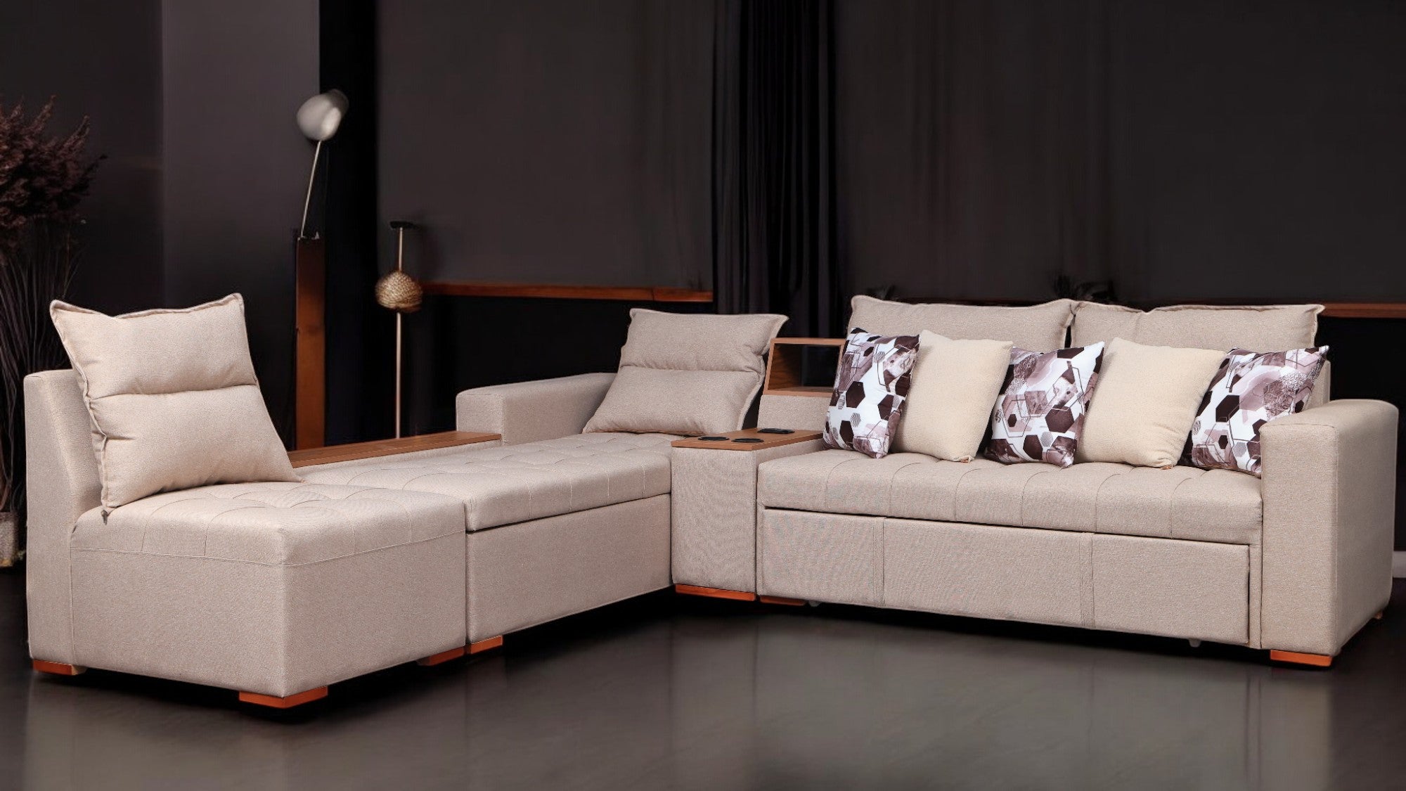 ركنة سرير وسحارة 228