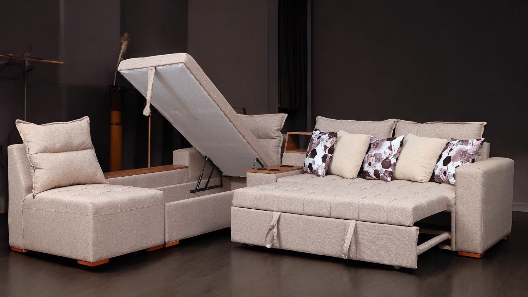 ركنة سرير وسحارة 228