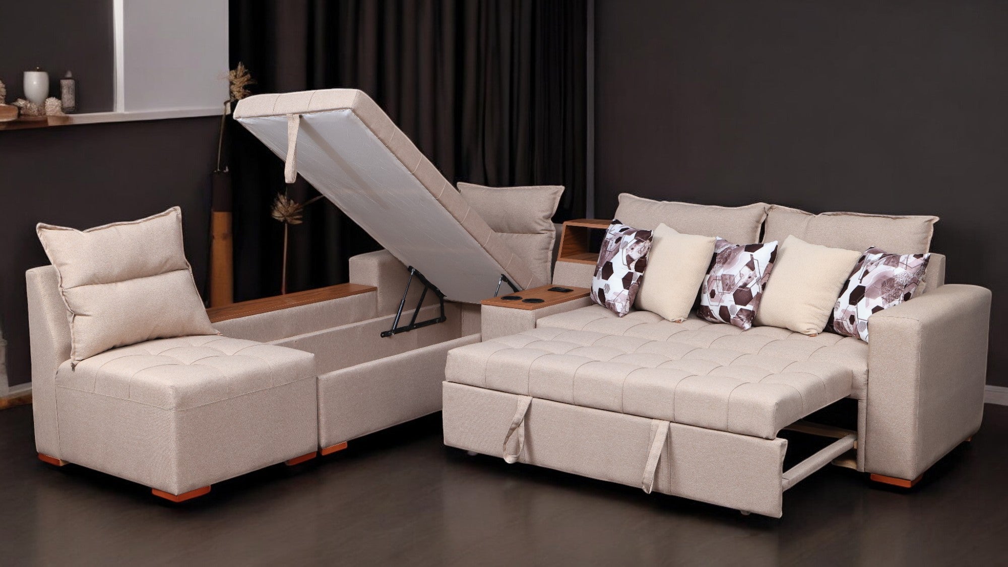 ركنة سرير وسحارة 228