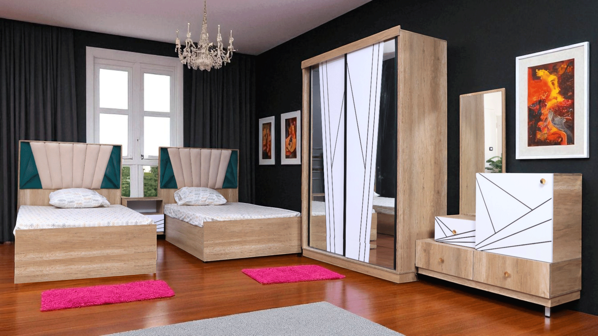 غرفة نوم اطفال 245