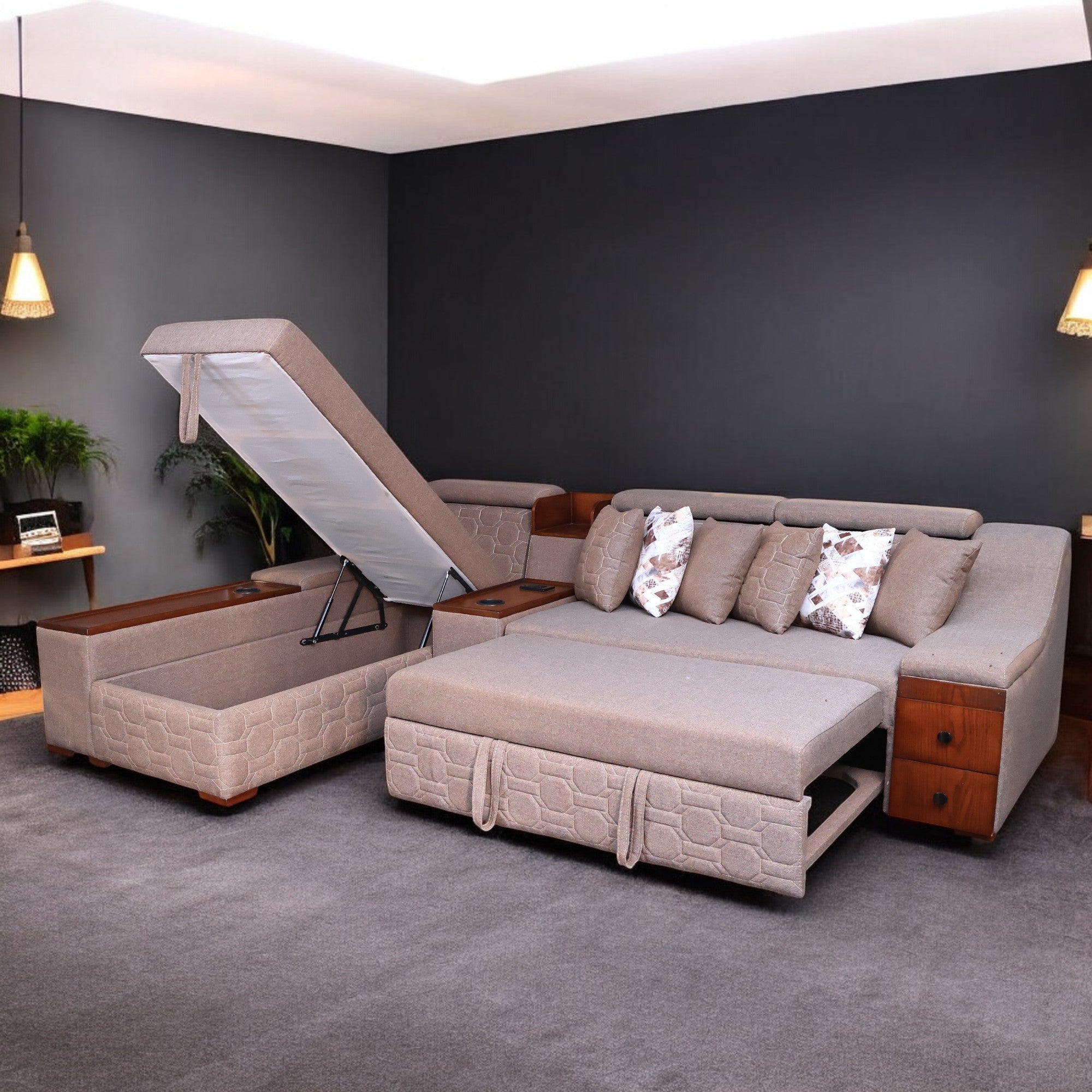 ركنة سرير وسحارة 280