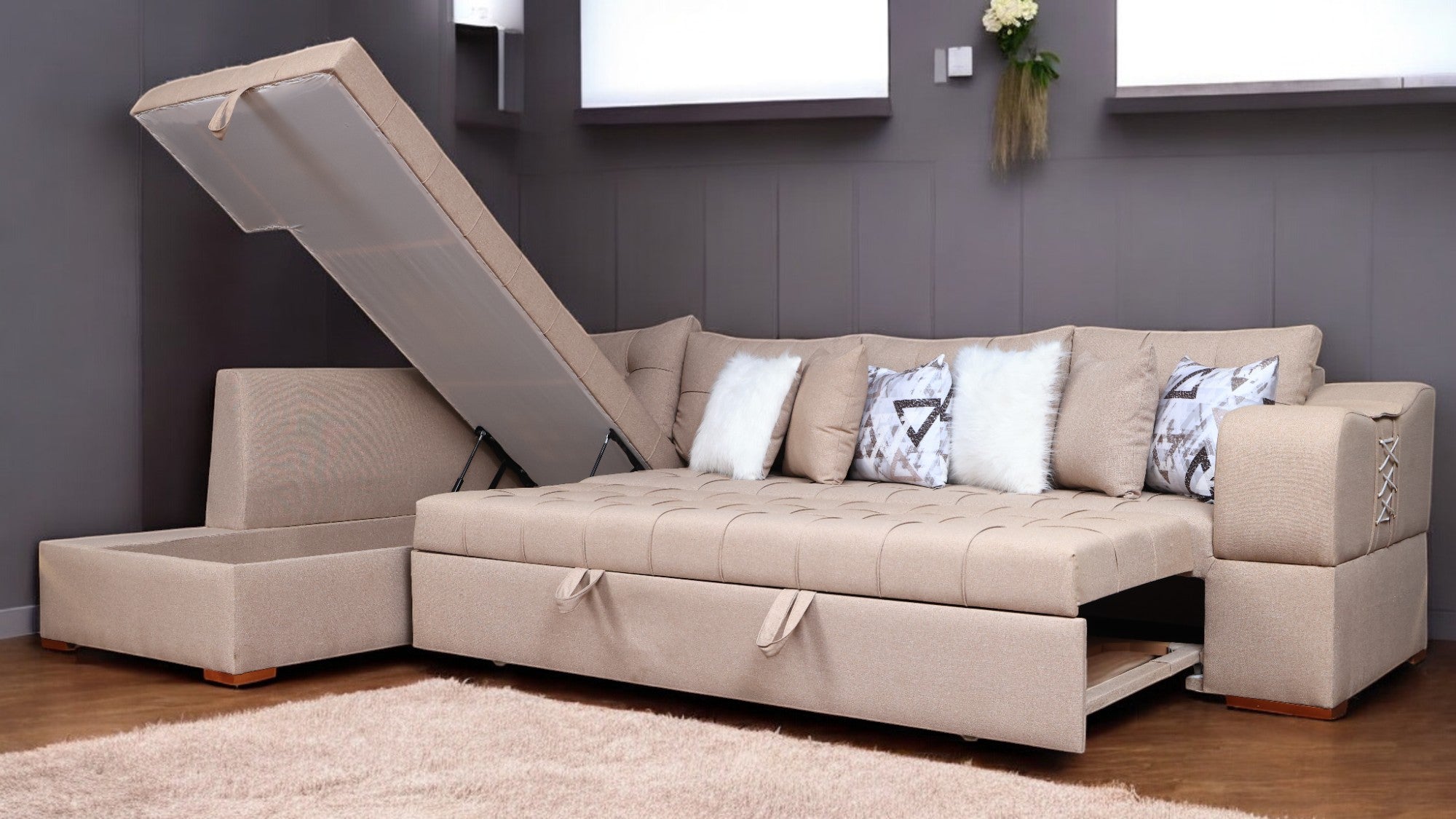 ركنة سرير وسحارة 294