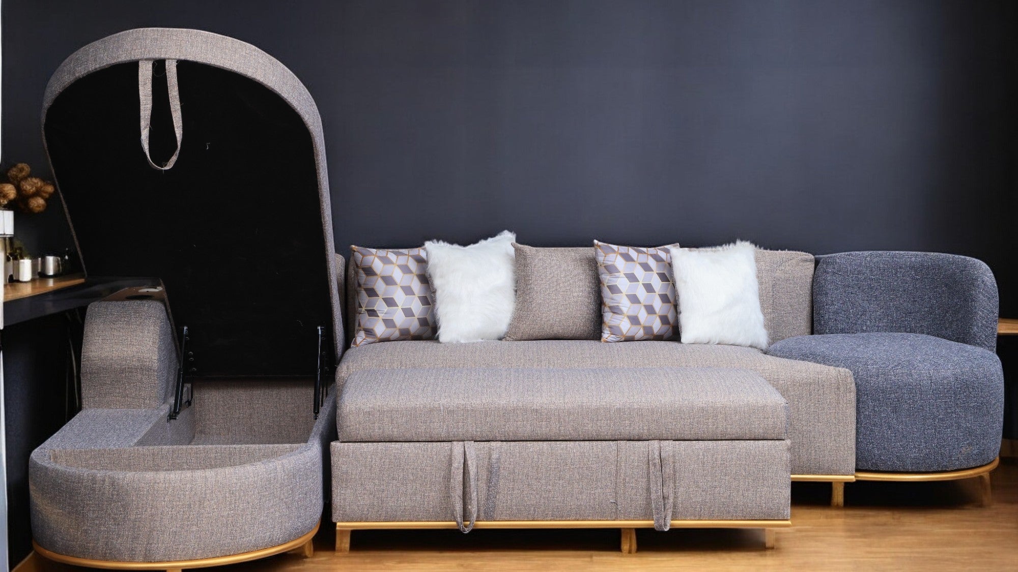 ركنة سرير وسحارة 240