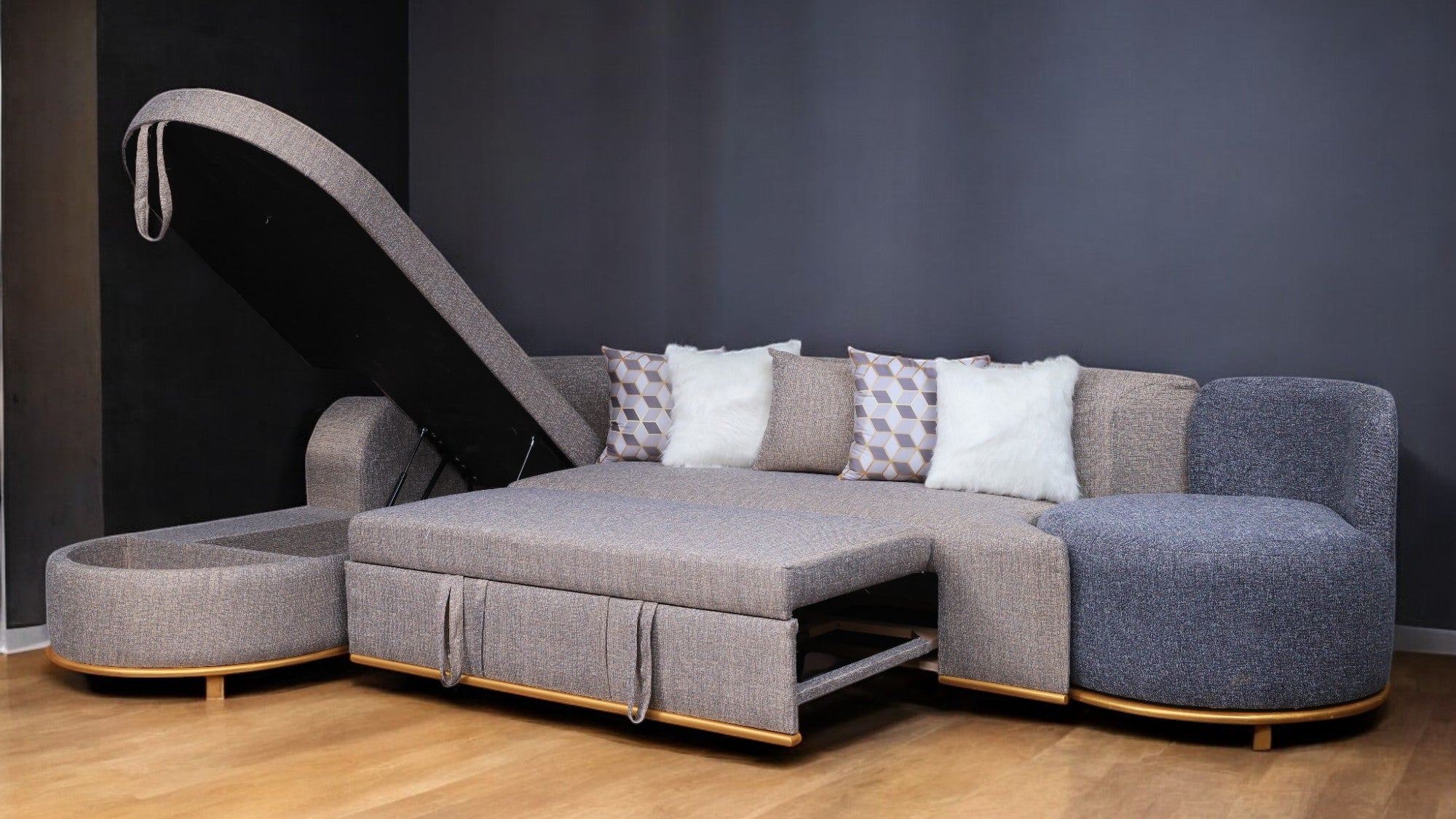 ركنة سرير وسحارة 240