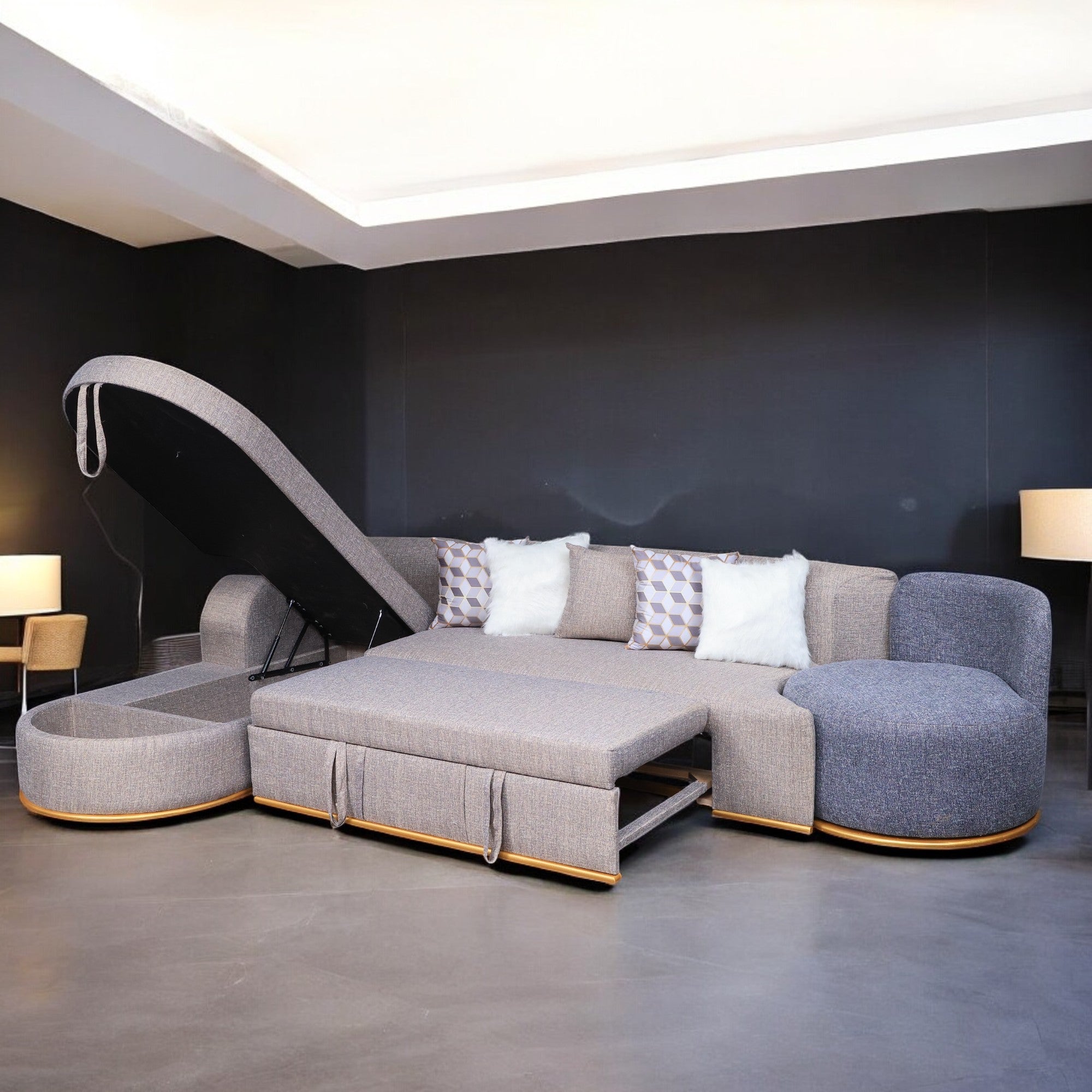 ركنة سرير وسحارة 240