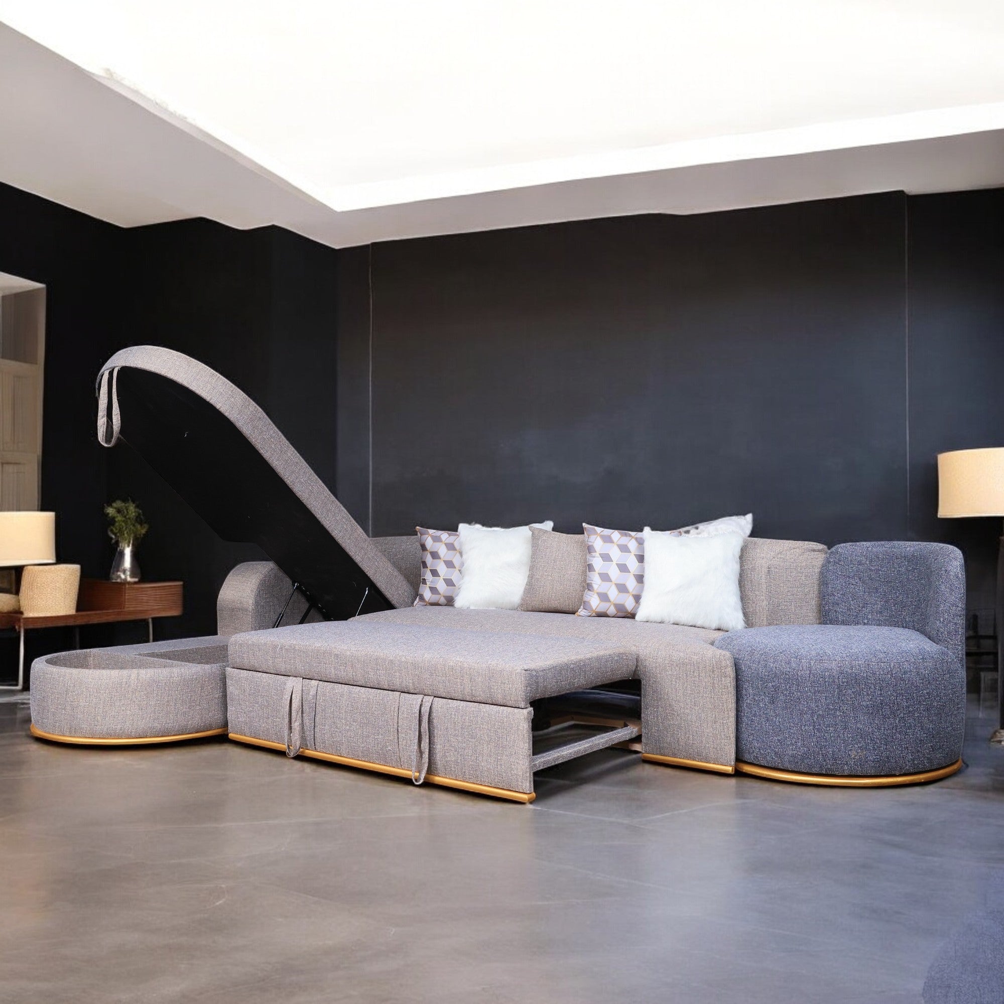 ركنة سرير وسحارة 240