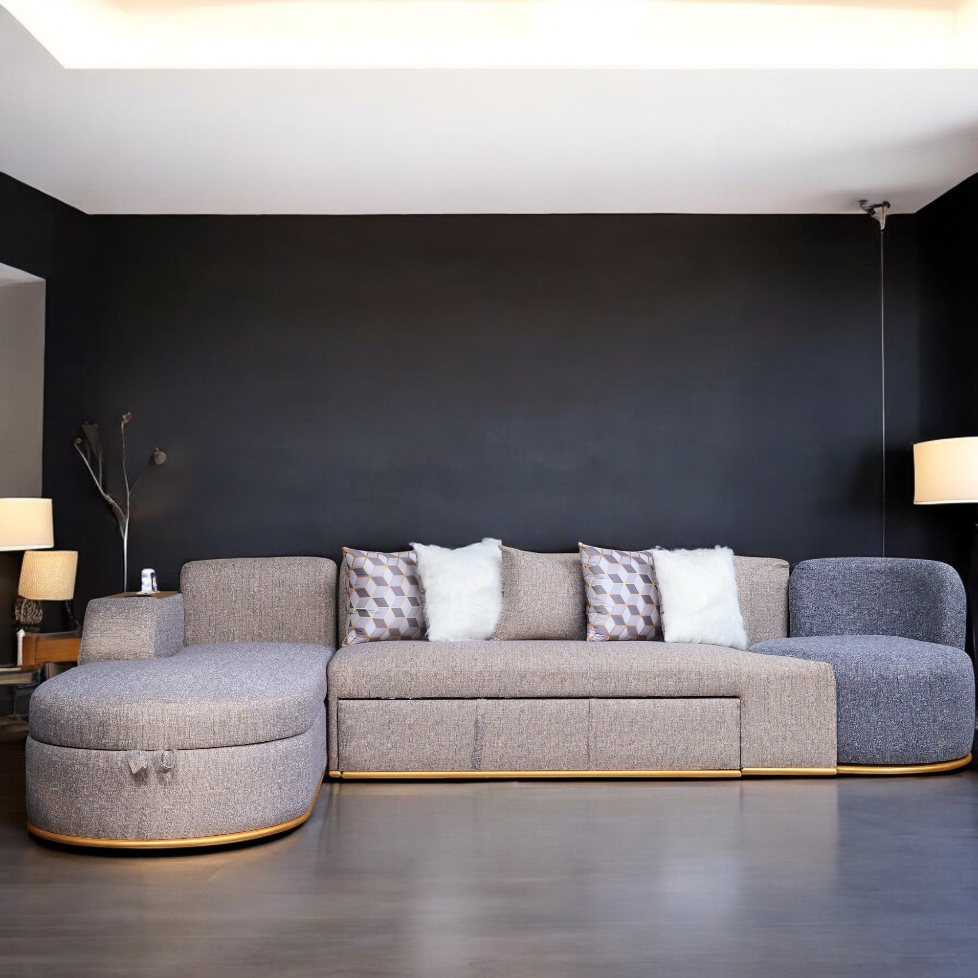 ركنة سرير وسحارة 240