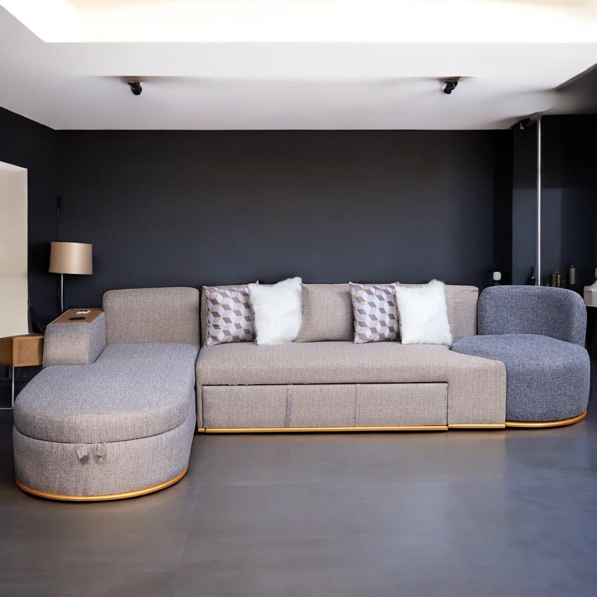 ركنة سرير وسحارة 240