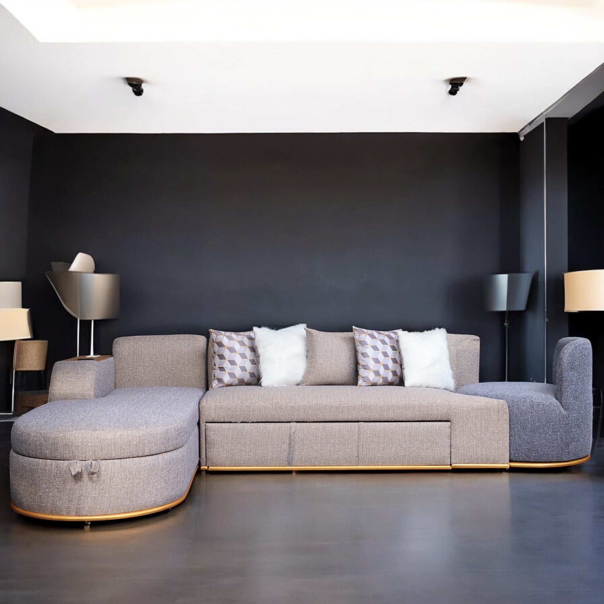 ركنة سرير وسحارة 240