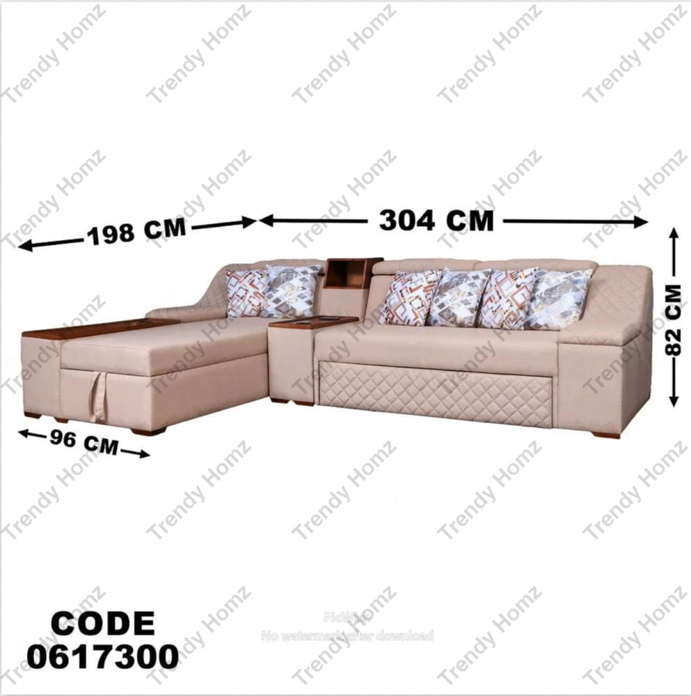 T173 ركنة سرير وسحارة