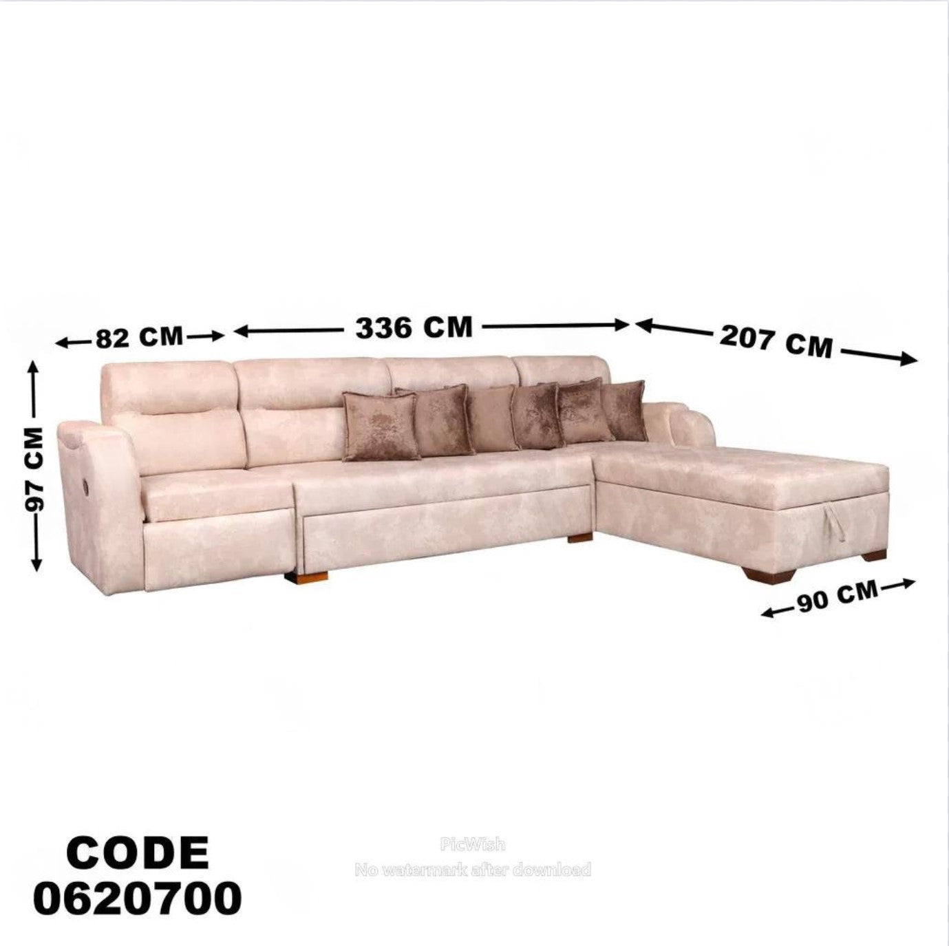 ركنة سرير وسحارة 207