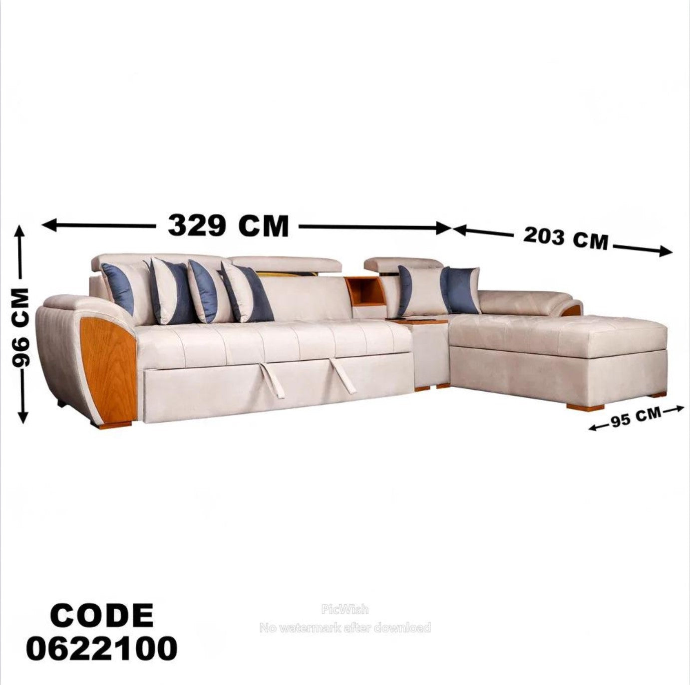 ركنة سرير وسحارة 221