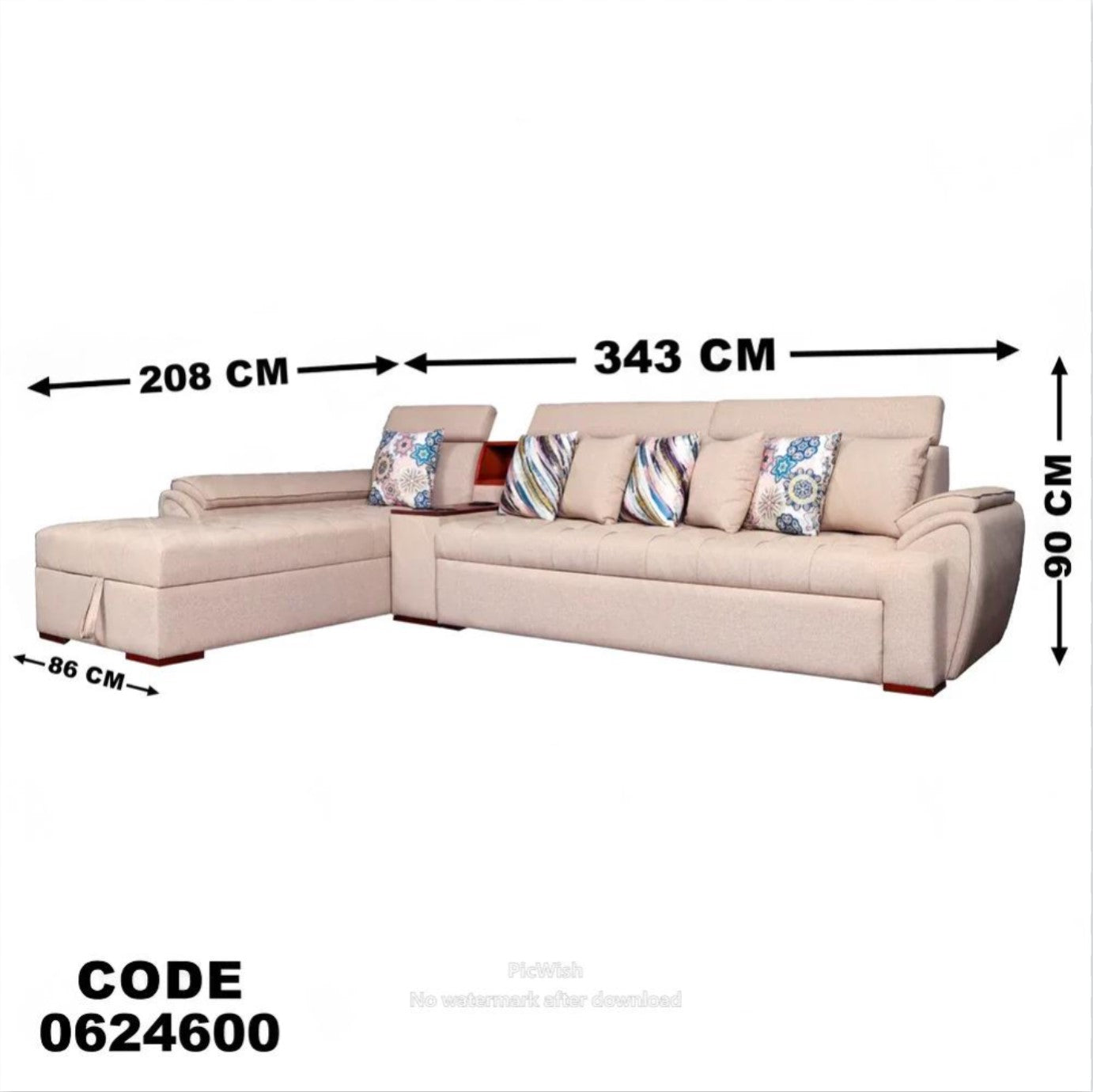 ركنة سرير وسحارة 246