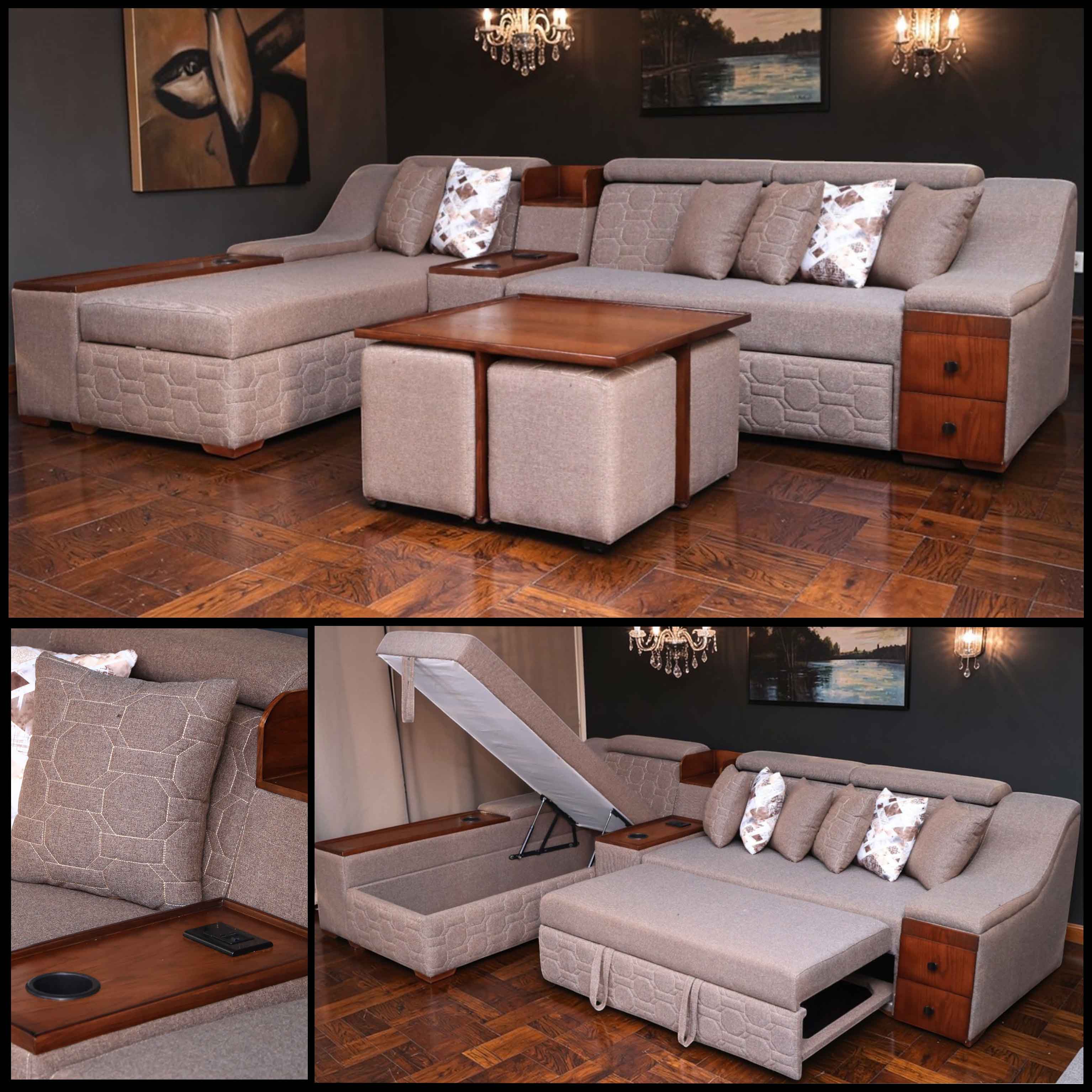 T280 ركنة سرير وسحارة